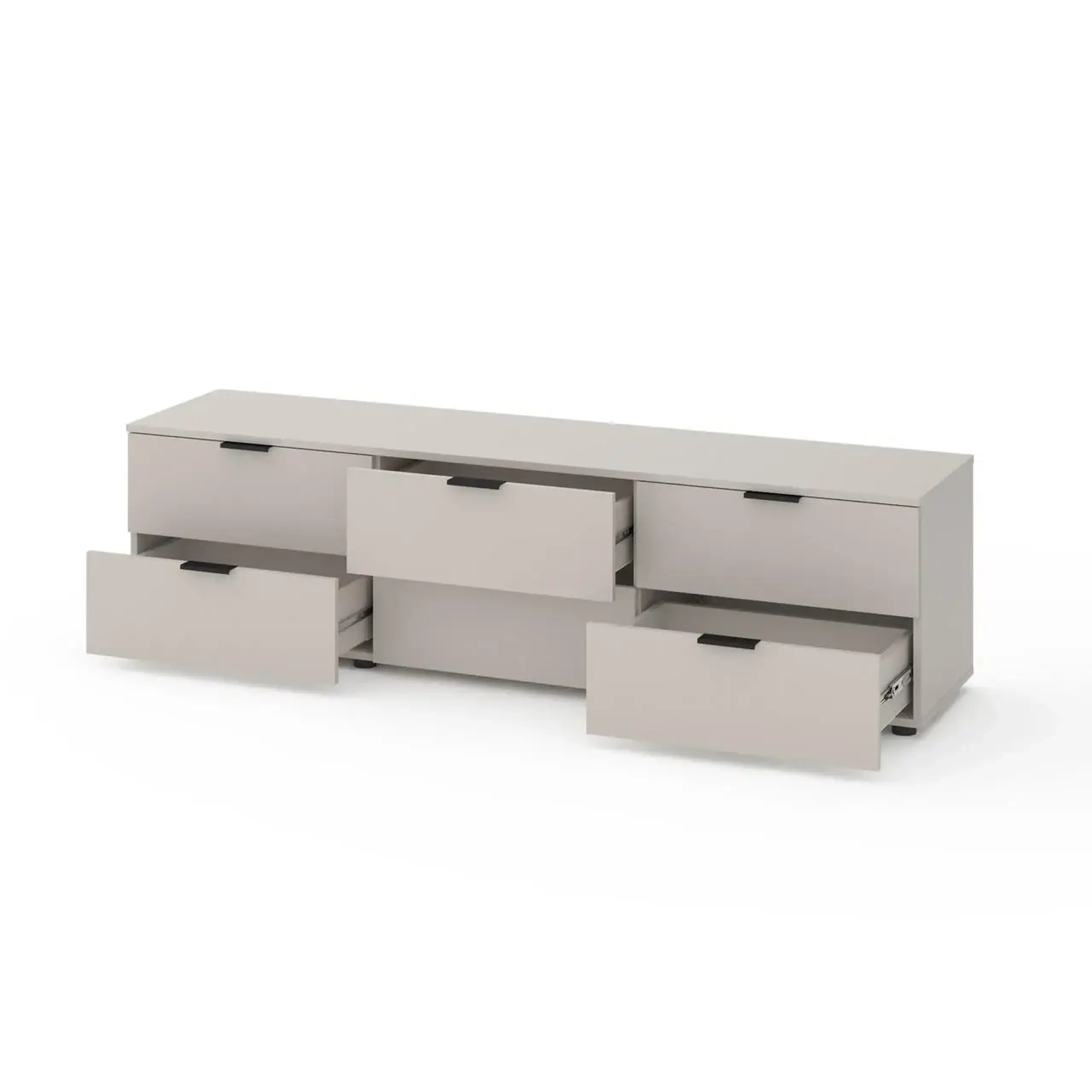 Comoda TV Nex Home A023, 1800x420x490 mm, PAL, Cashmere, NX-00000224