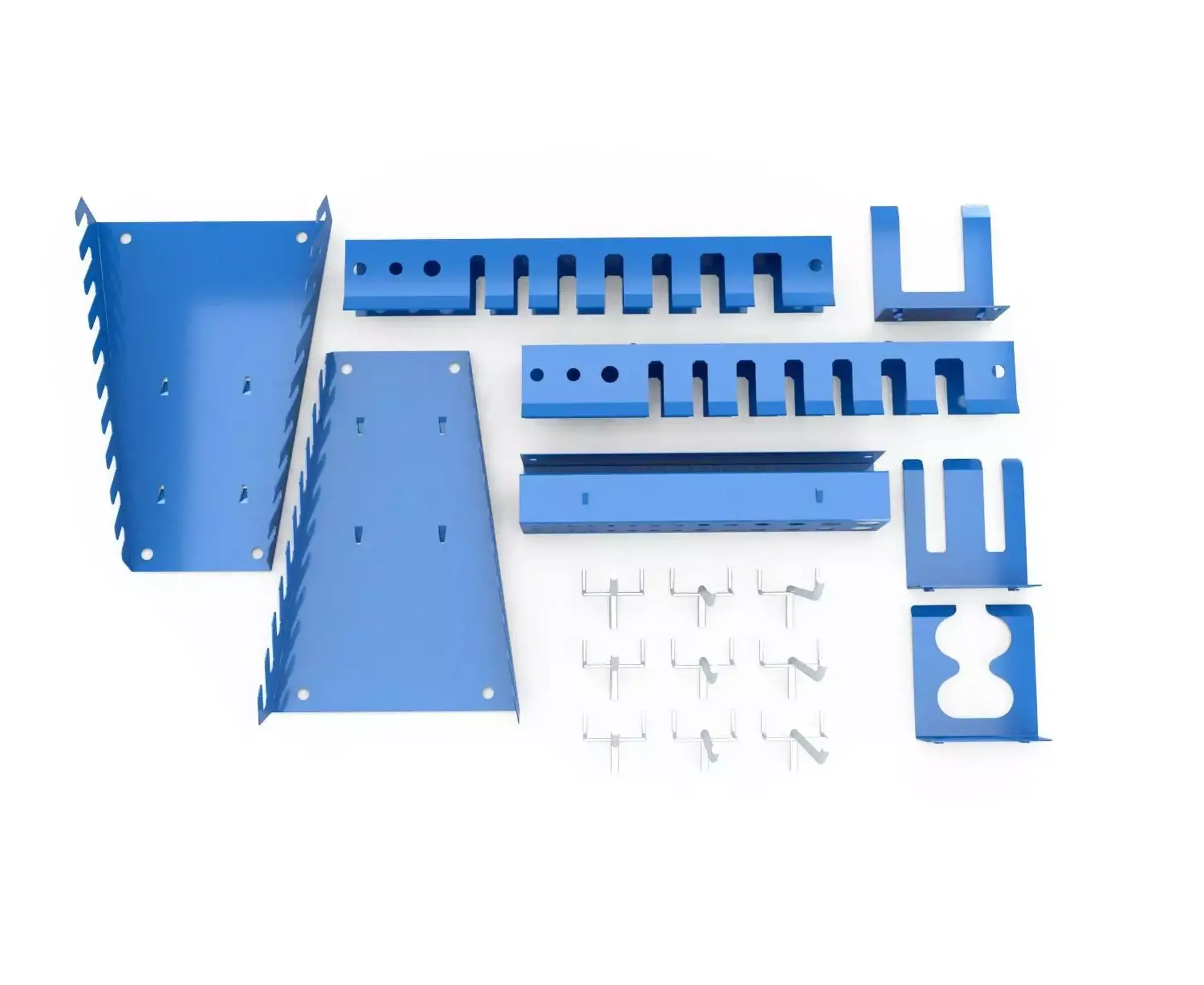 Panou metalic perforat pentru unelte NEX 1215x575x15 mm, Antracit
