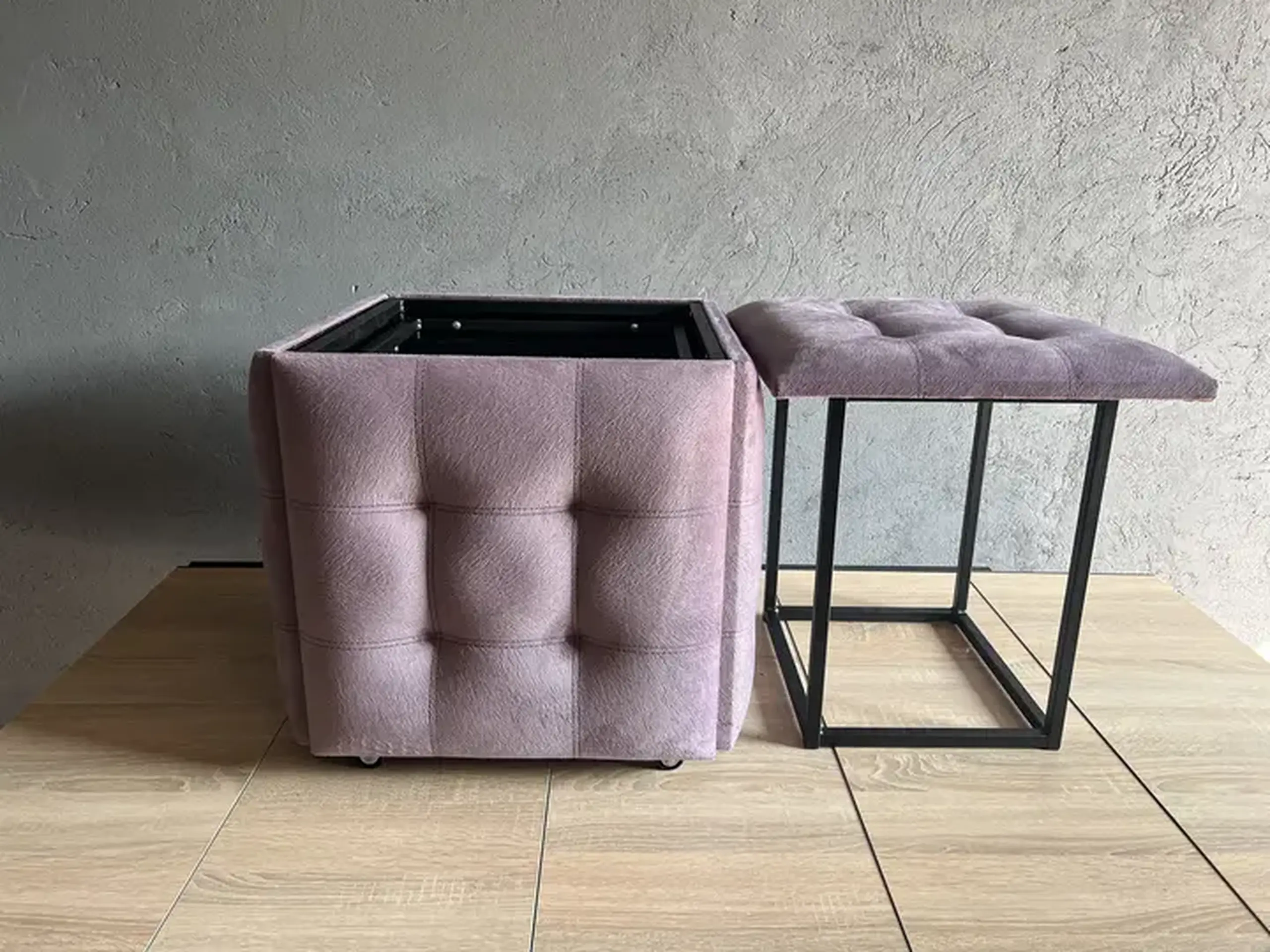 Cub Transformer 5 scaune in 1 Nex Home N30, Mov deschis