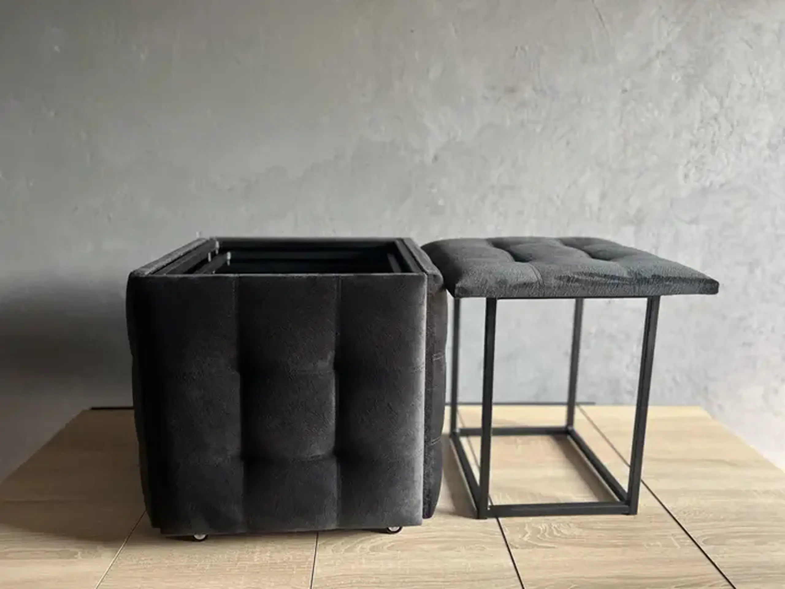 Cub Transformer 5 scaune in 1 Nex Home N43, Negru