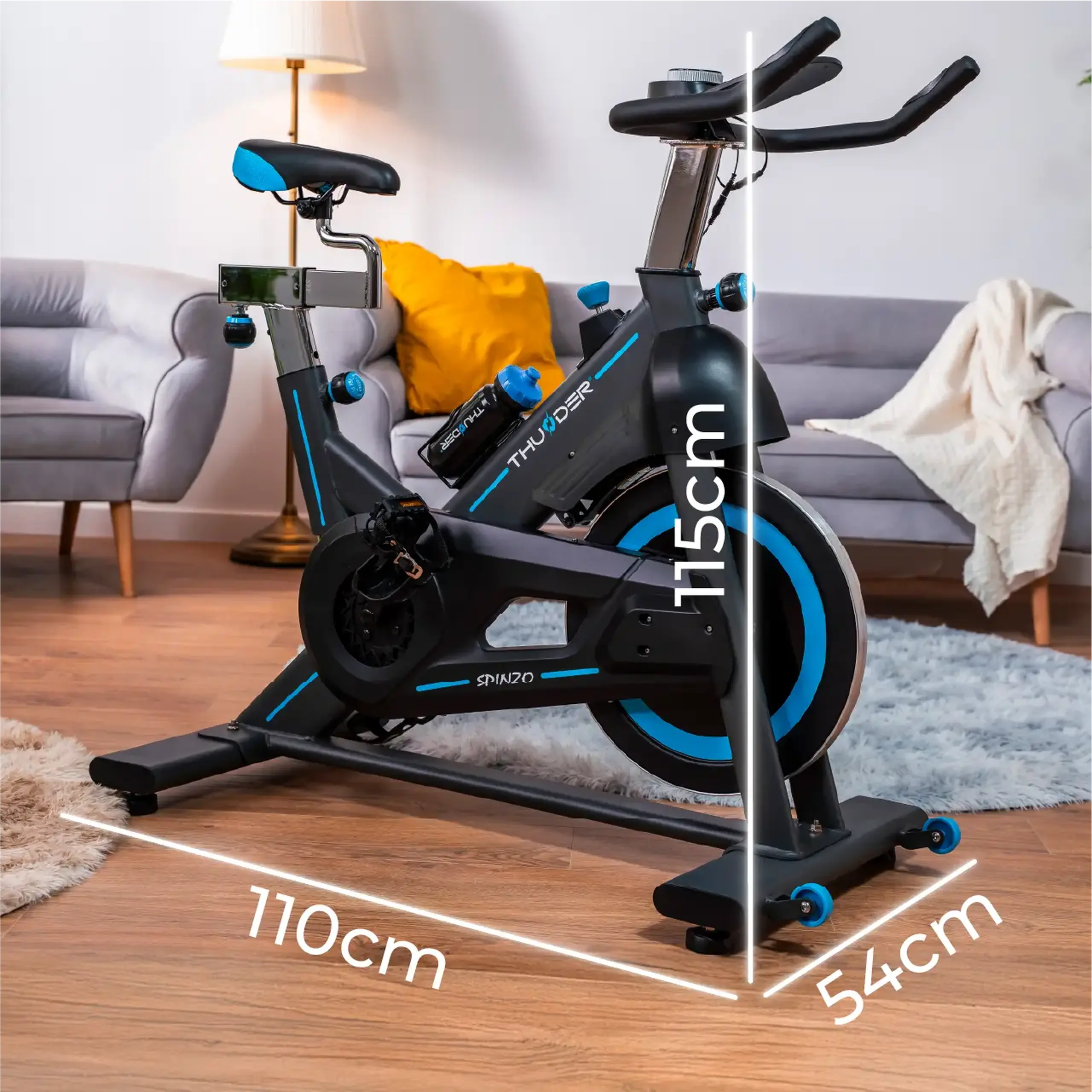 Bicicleta fitnes Thunder SPINZO