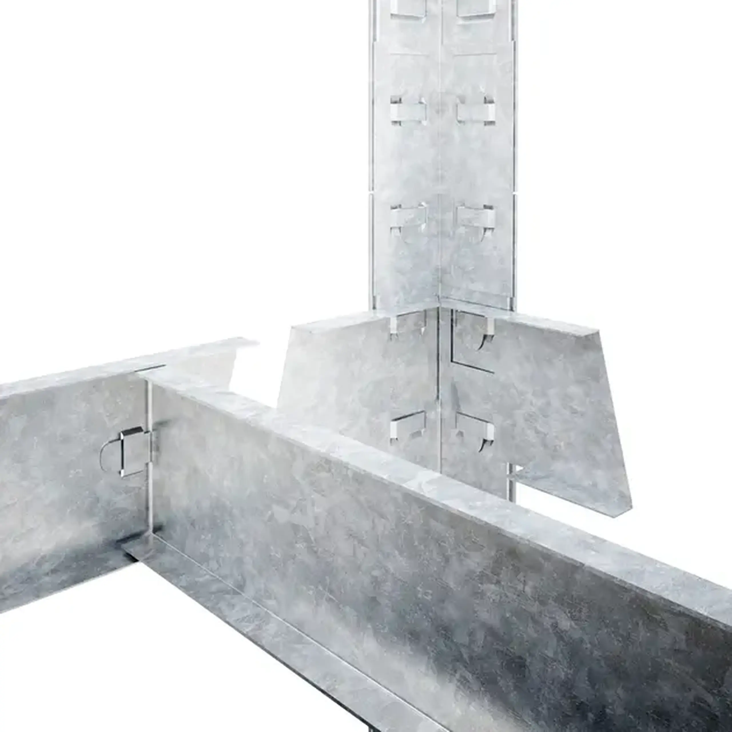 Raft metalic de depozitare Nex Budget 1800x900x400 mm, 5 rafturi MDF, galvanizat