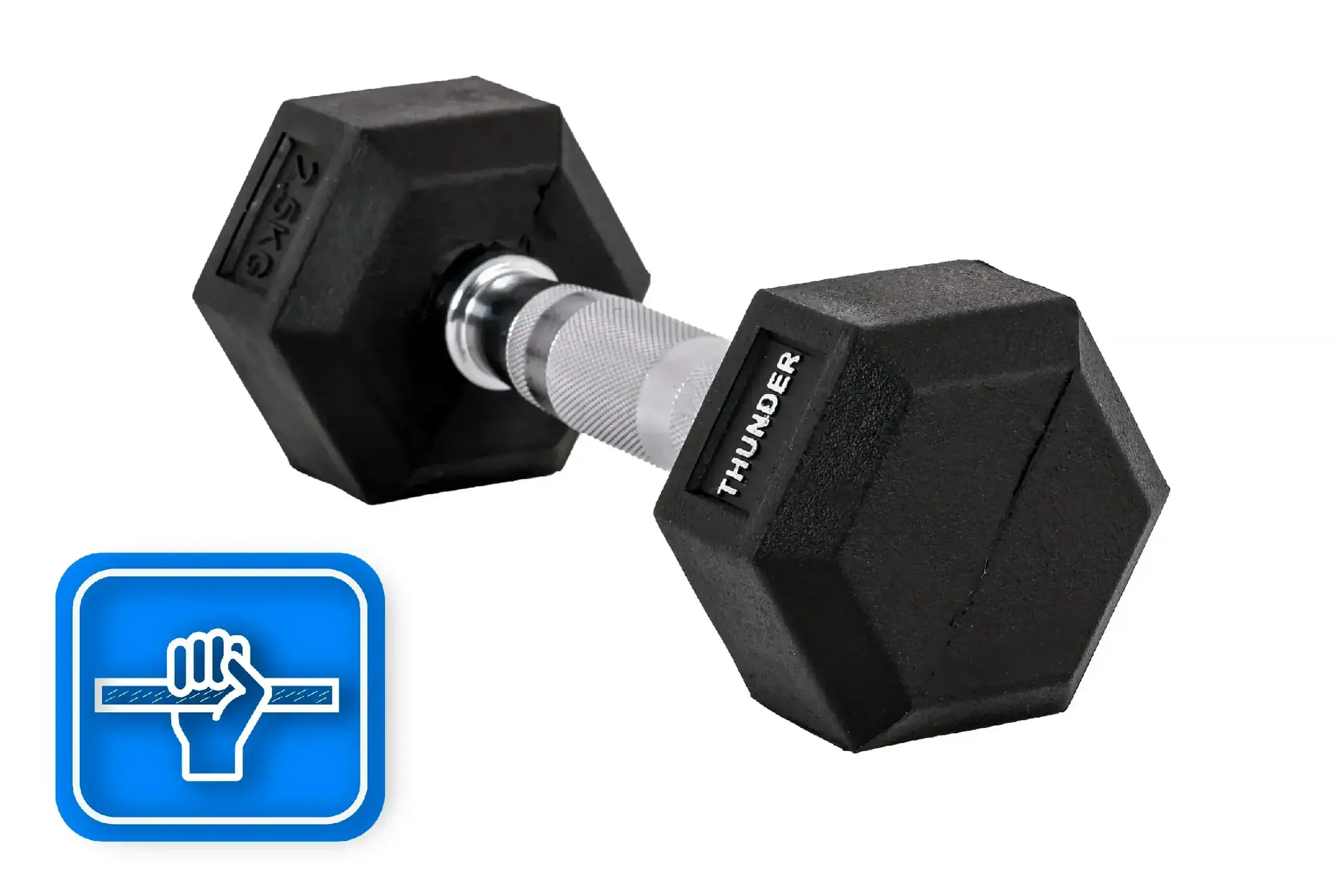 Gantera HEXAGONAL DUMBBELLS Thunder 2,5KG