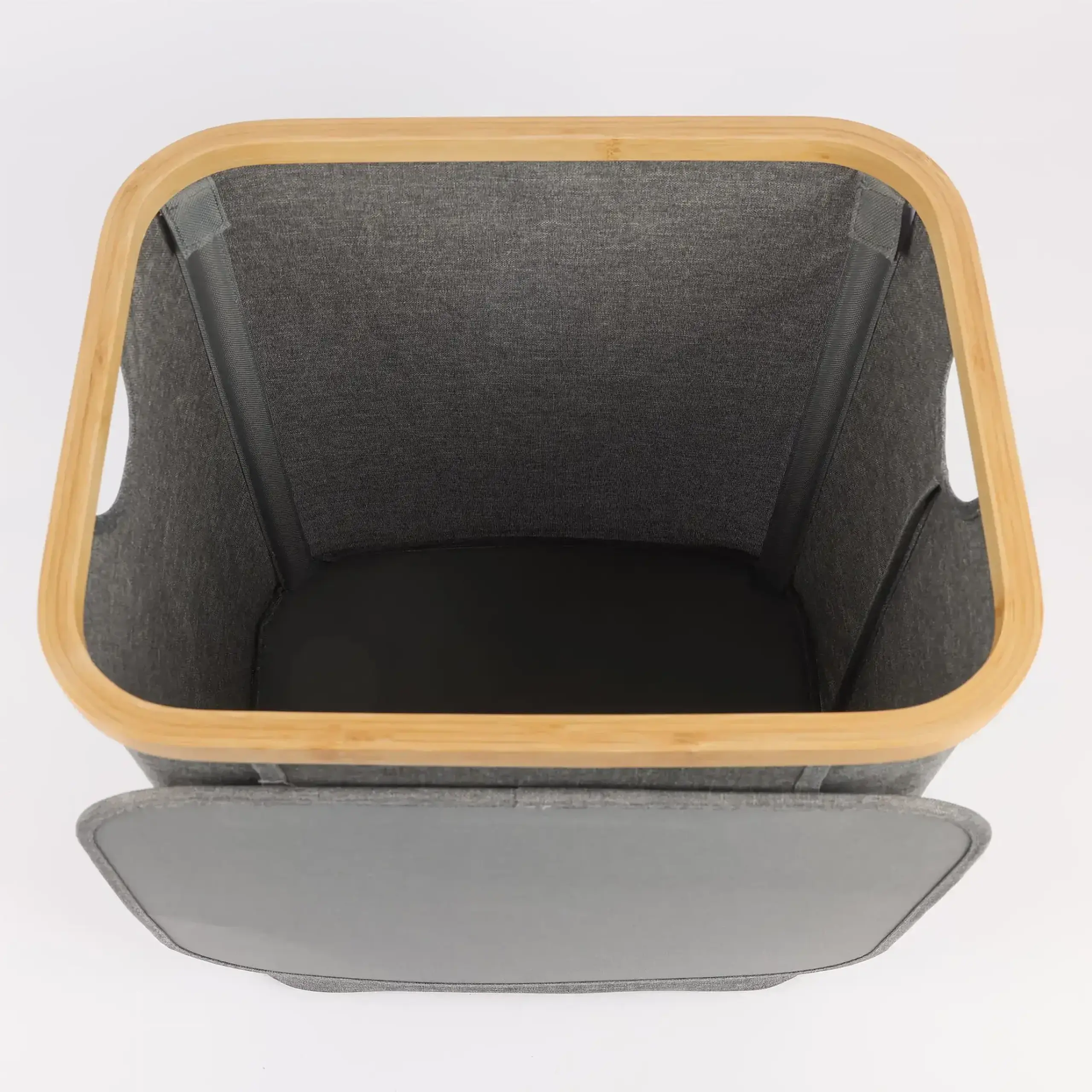 Cos pentru rufe Jumi, capacitate 80 L, Gri