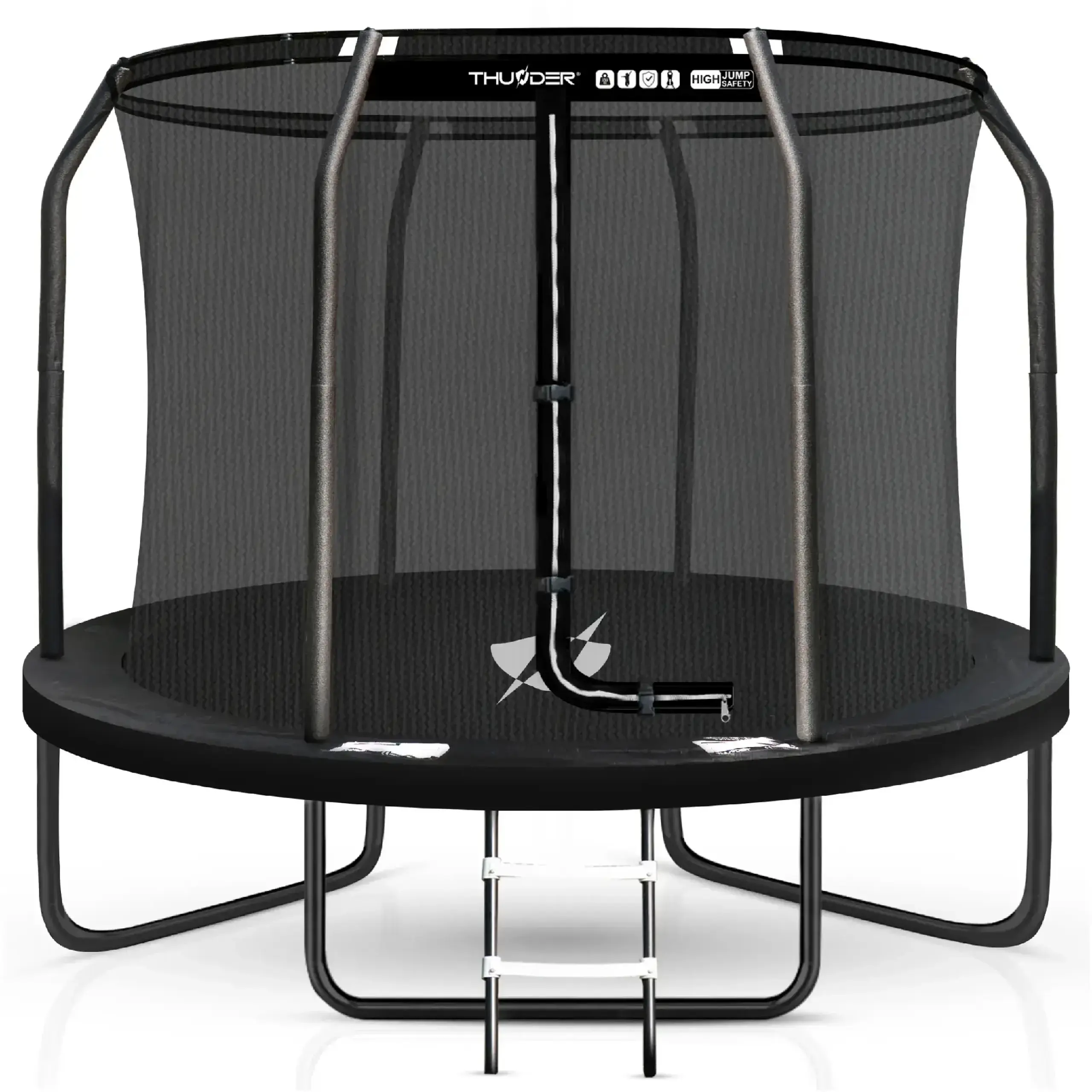 Trambulina de gradina pentru copii THUNDER INSIDE ELITE 6FT (183cm) Black