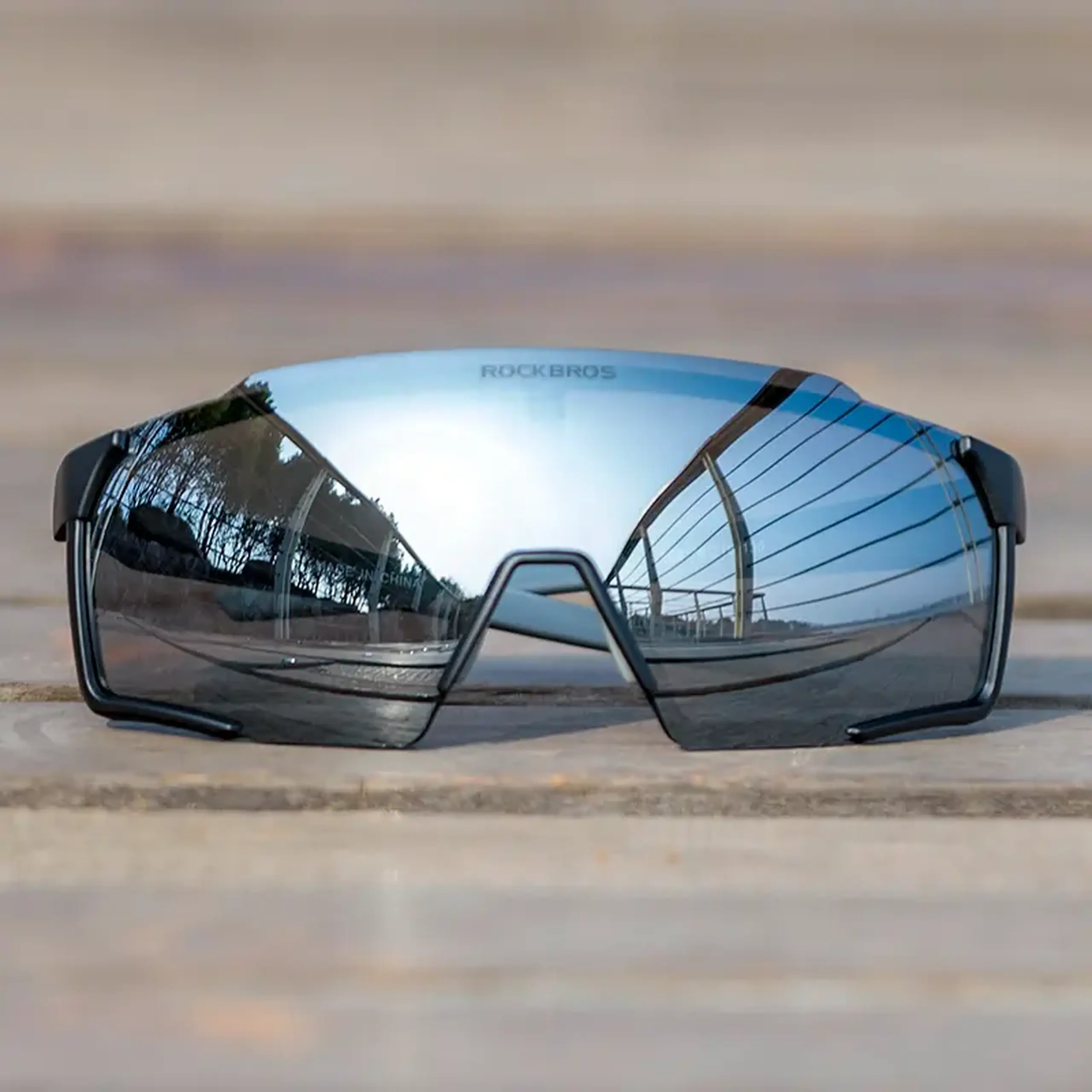 Ochelari de soare pentru ciclism polarizati ROCKBROS - SP22BK