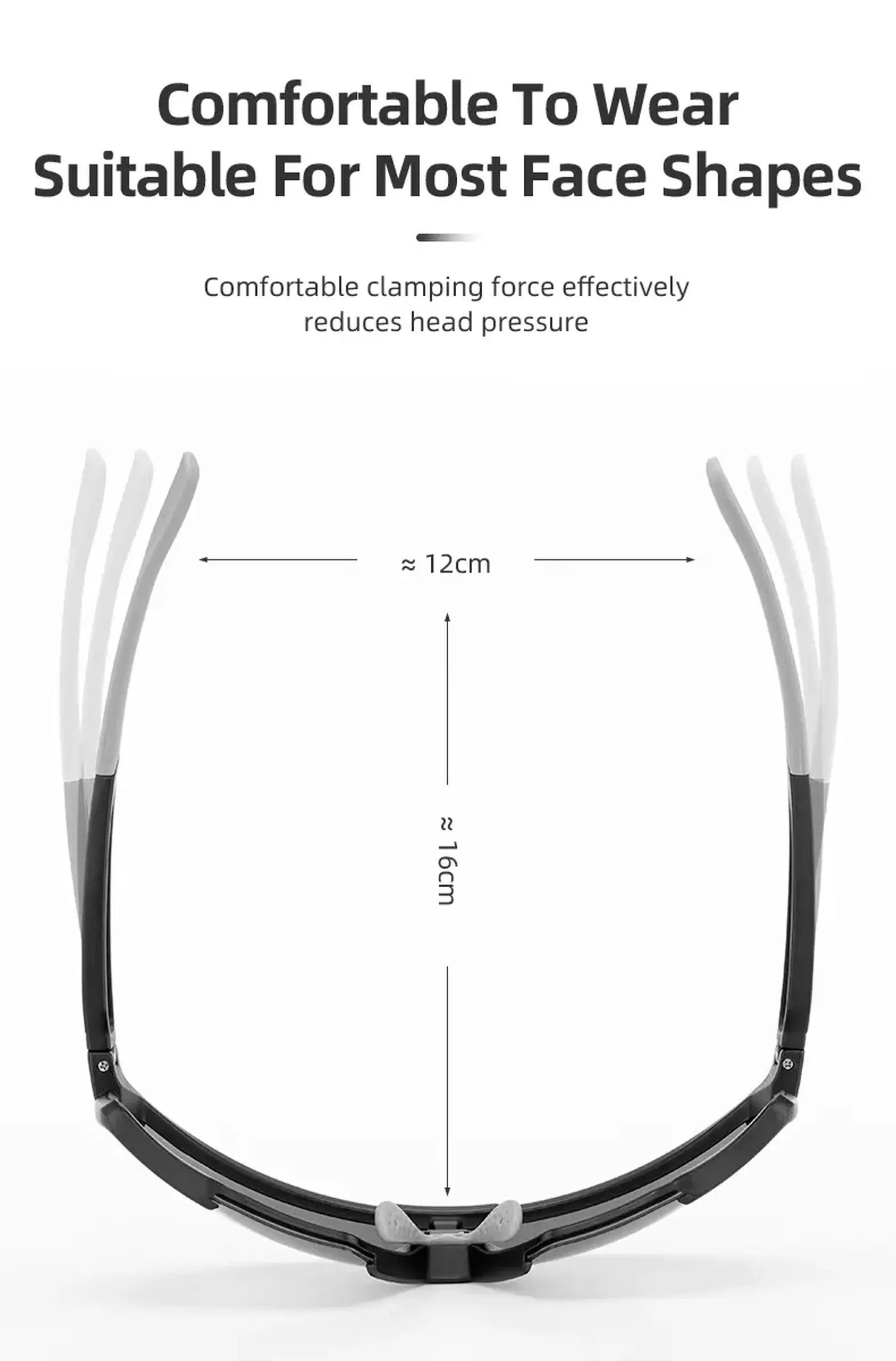 Ochelari de soare pentru ciclism polarizati ROCKBROS - SP22BK
