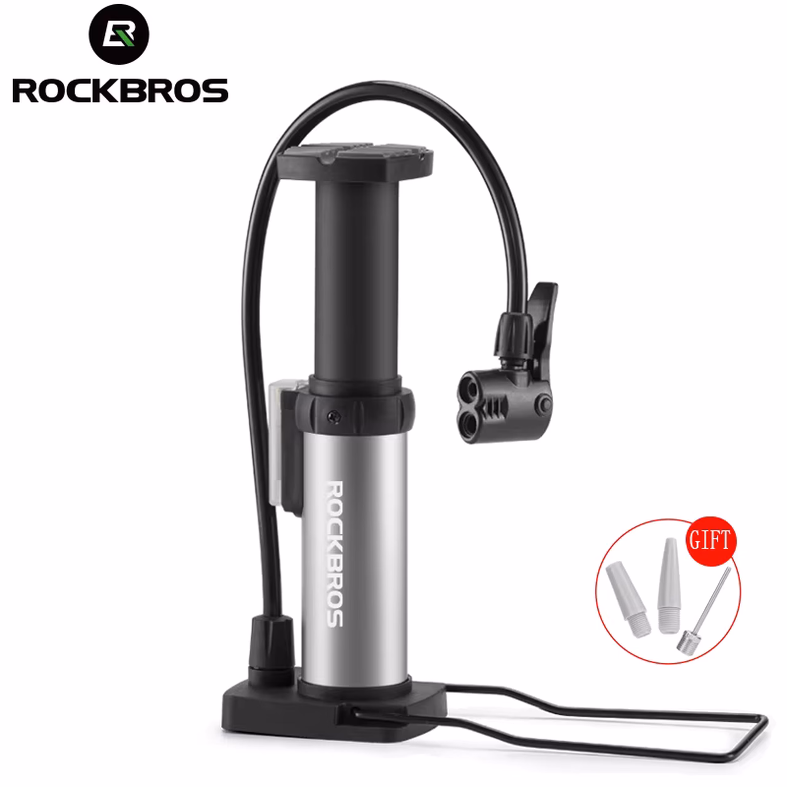Pompa pentru bicicleta de picior ROCKBROS - 4522LS