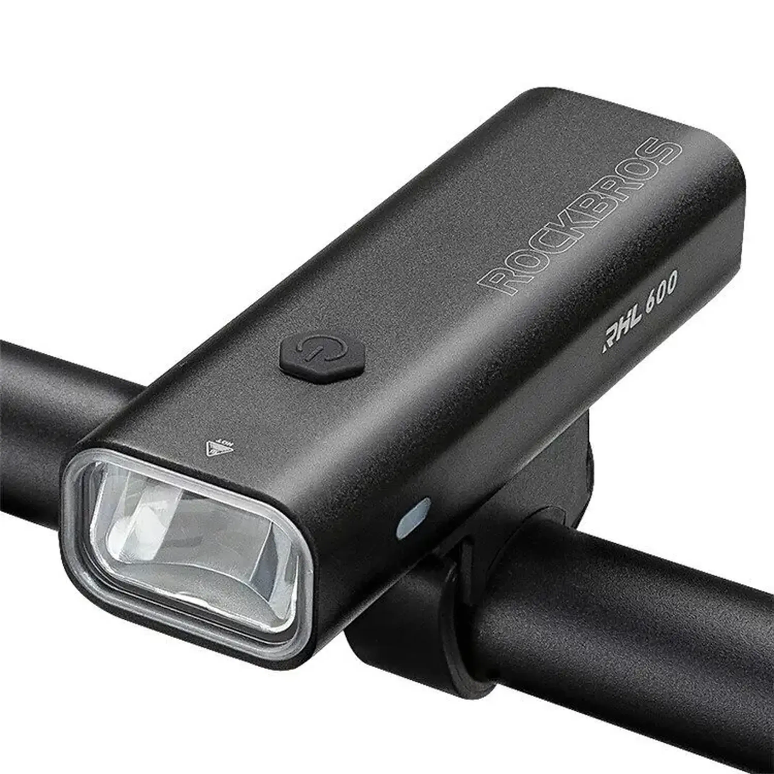 Lanterna frontala pentru bicicleta ROCKBROS 600LM, negru - 24710002001