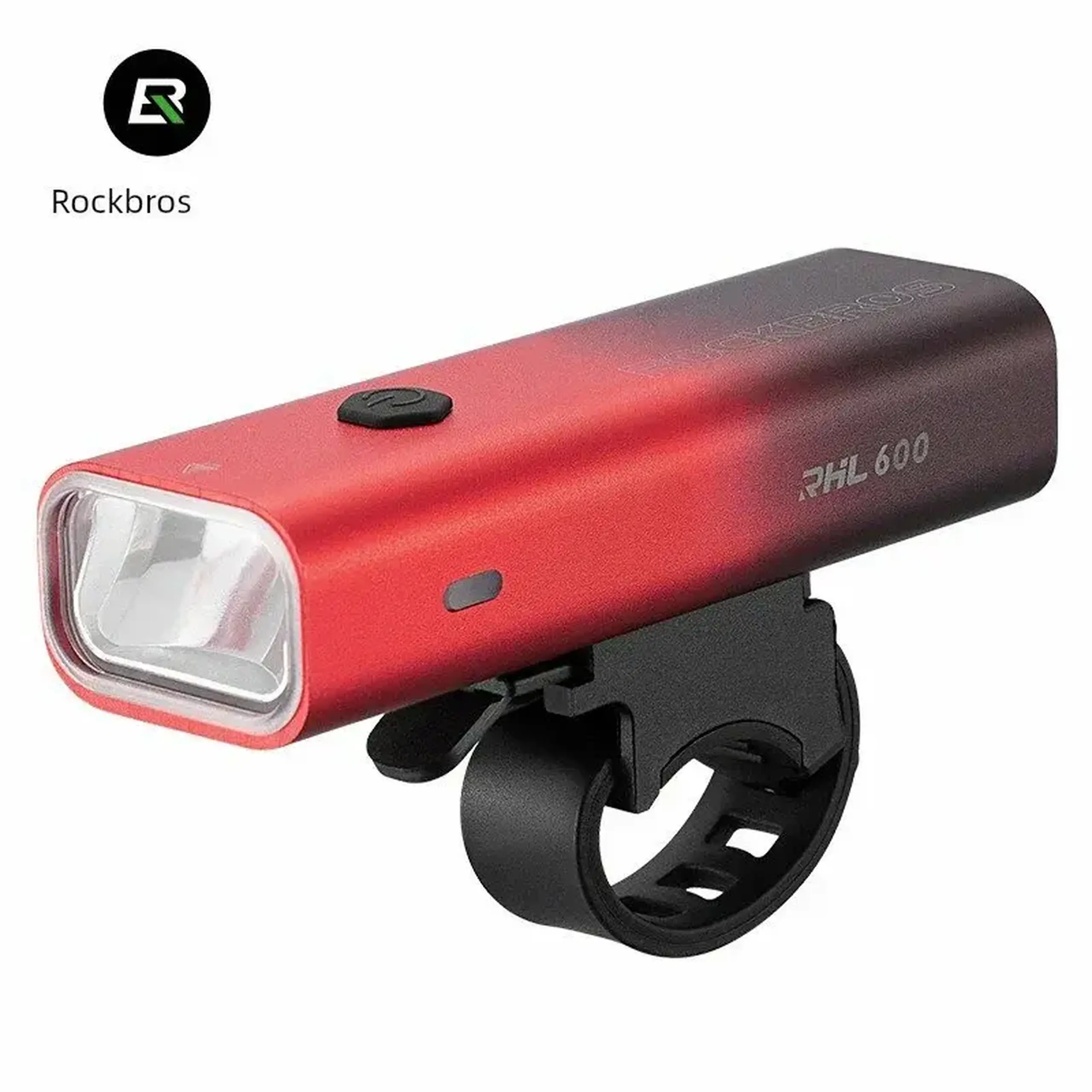 Lanterna frontala pentru bicicleta ROCKBROS 600LM, rosu - 24710002002