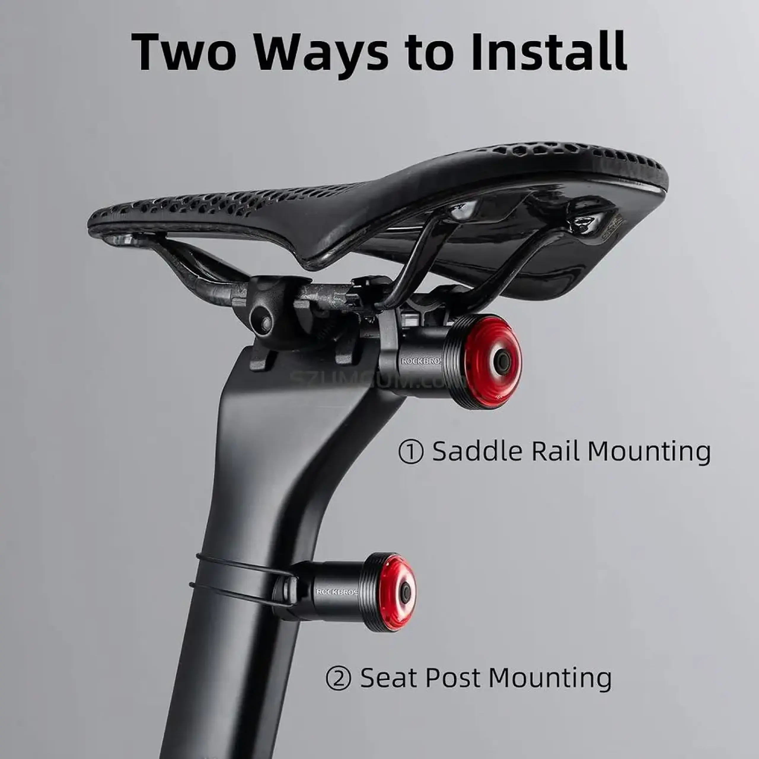 Lanterna spate pentru bicicleta ROCKBROS AI Q0 - 24720012001