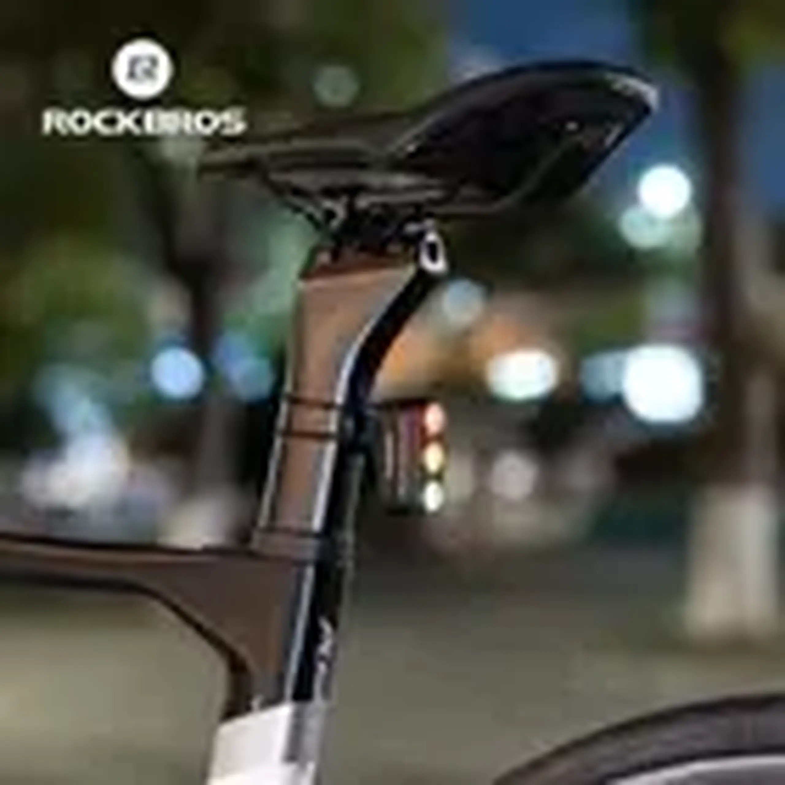 Lanterna spate pentru bicicleta ROCKBROS, in trei culori - 24720011001