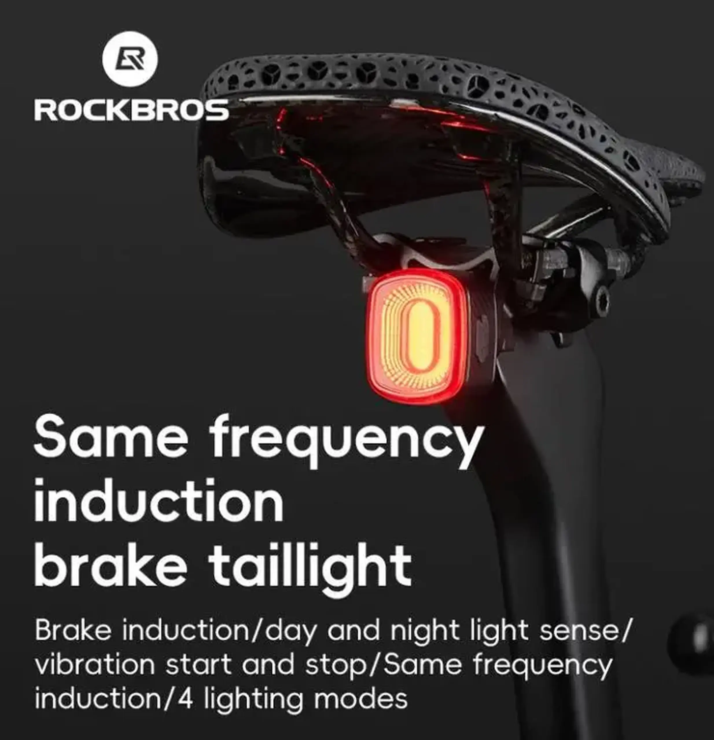 Lanterna spate pentru bicicleta ROCKBROS R2 - 24720009001