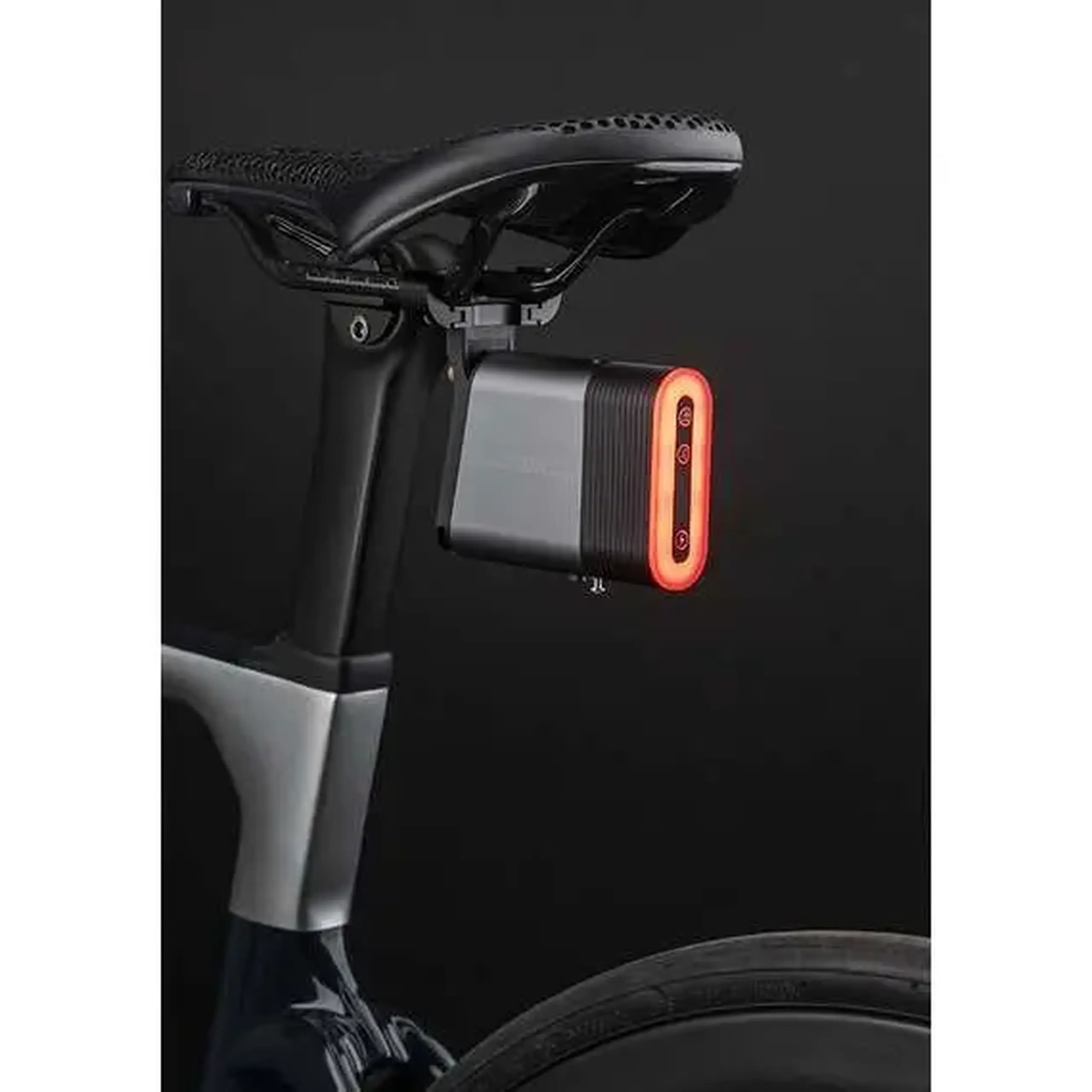 Lanterna spate pentru bicicleta ROCKBROS REX02, cu cablu antifurt -24720007001