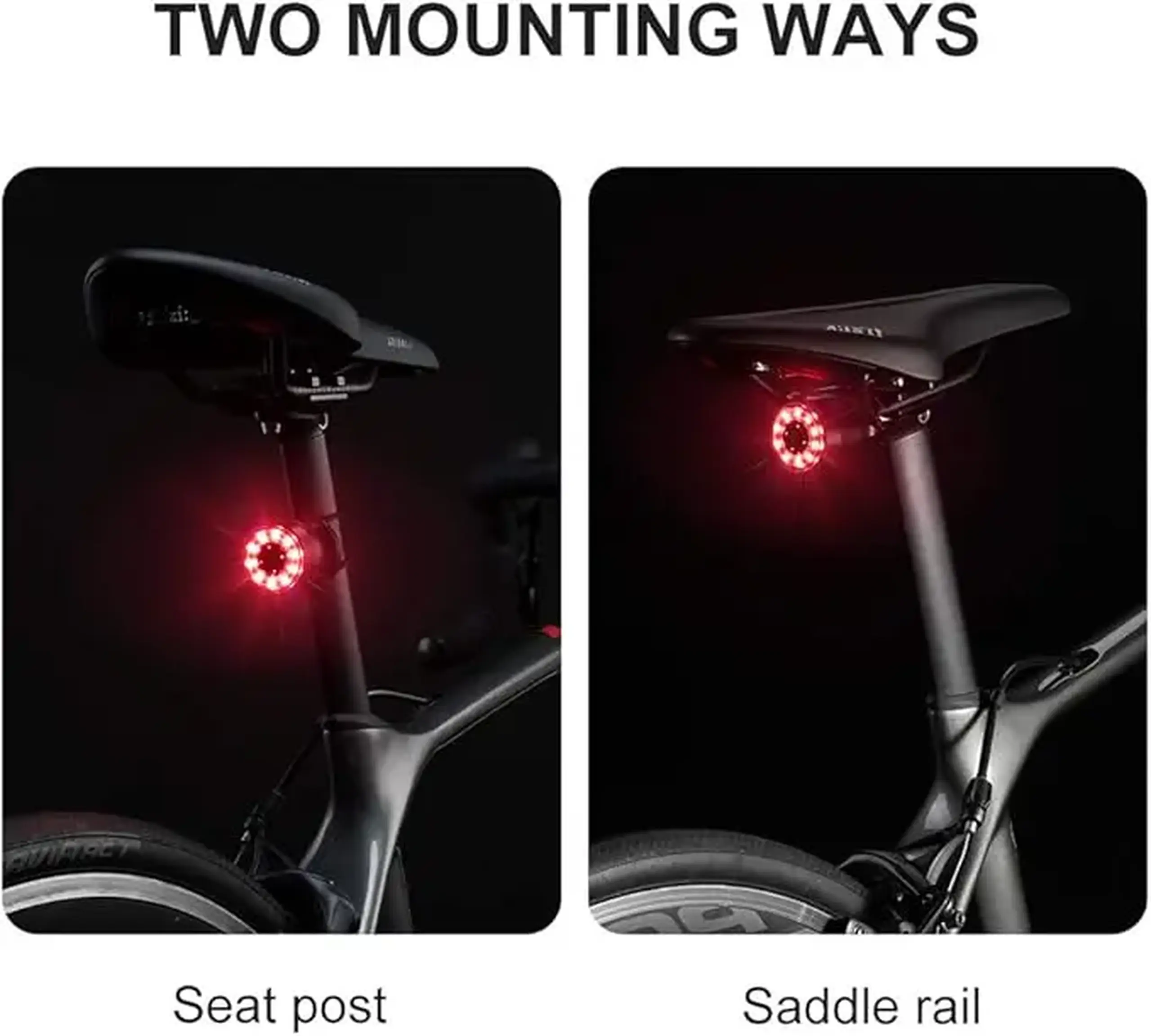 Lanterna spate pentru bicicleta ROCKBROS Q1 Samurai - Q1
