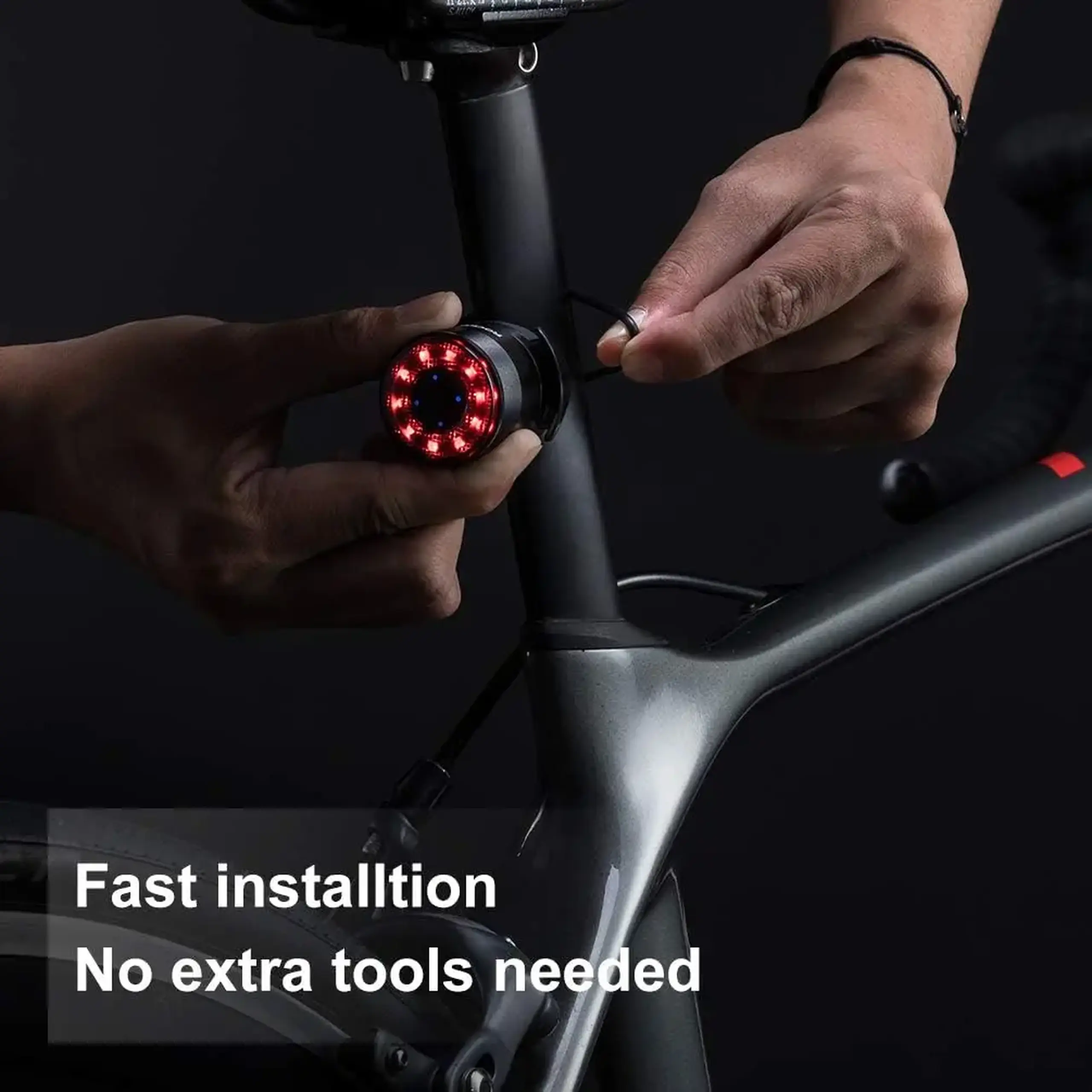 Lanterna spate pentru bicicleta ROCKBROS Q1 Samurai - Q1