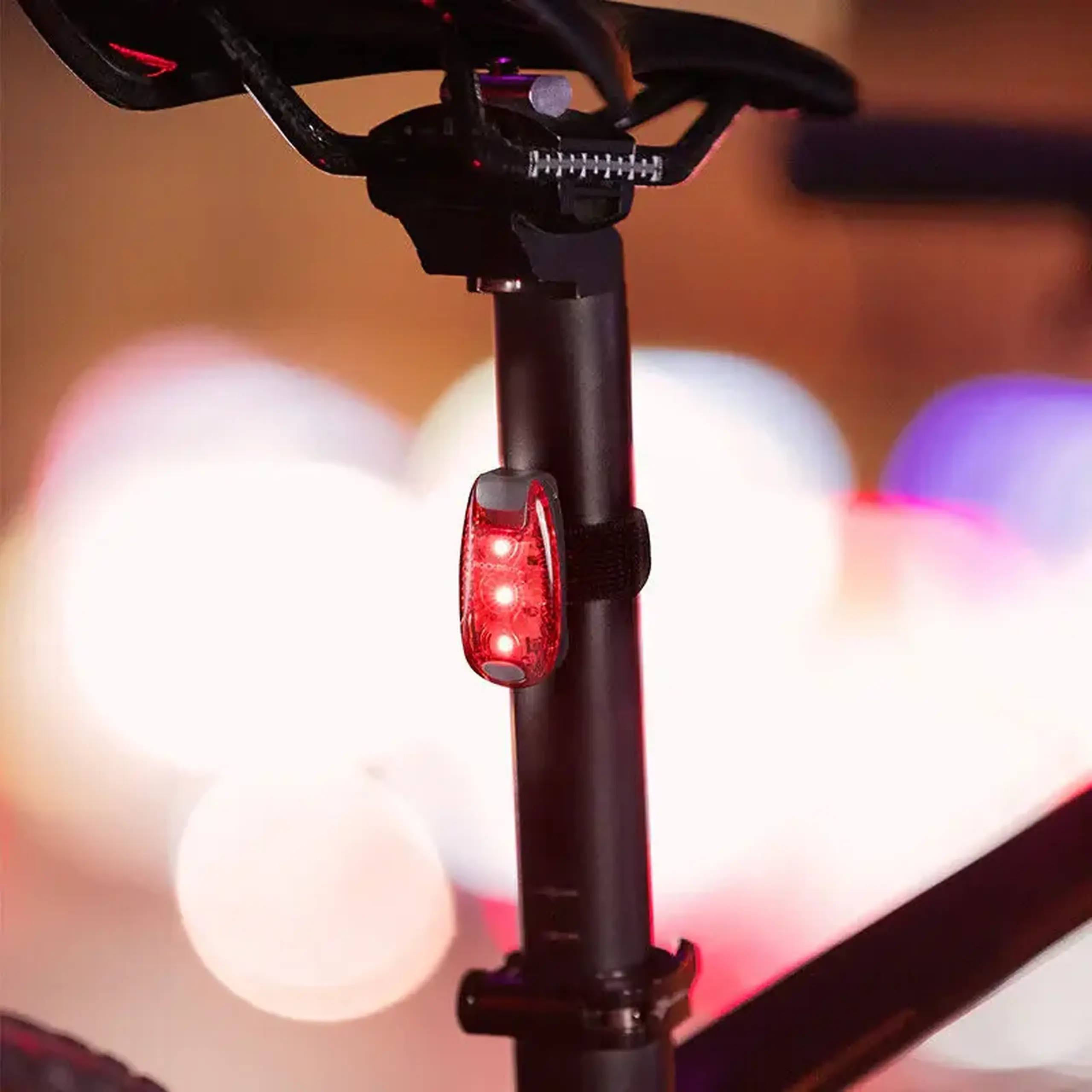 Lanterna spate pentru bicicleta ROCKBROS Mini Red - ZPWD-1