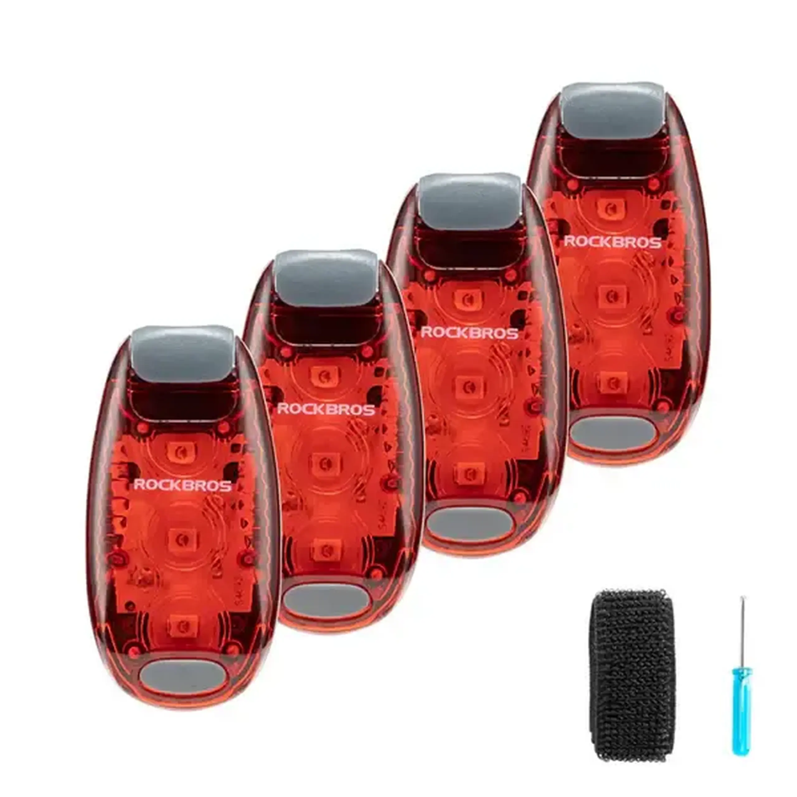 Lanterna spate pentru bicicleta ROCKBROS Mini Red - ZPWD-1