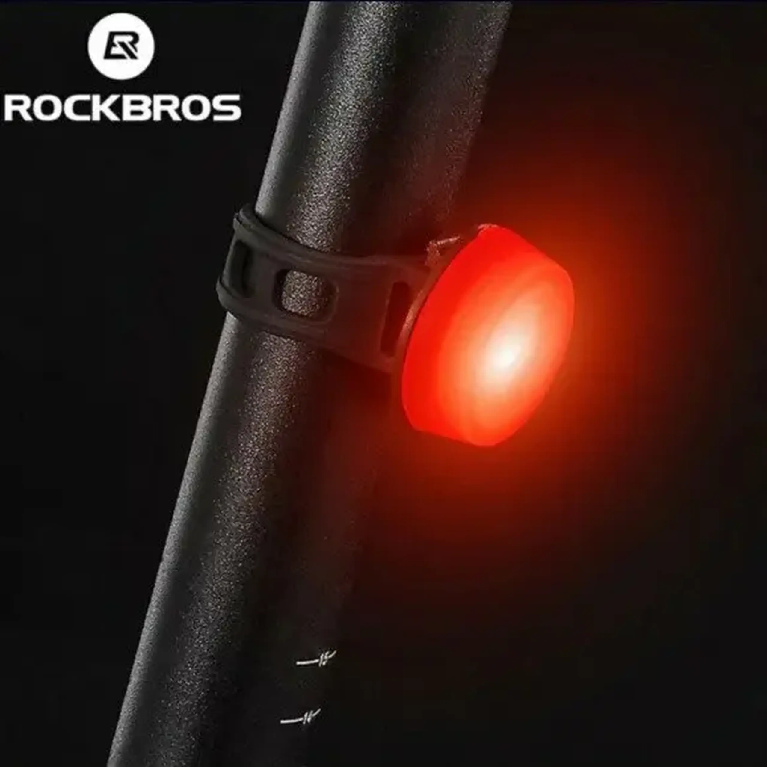 Lanterna spate pentru bicicleta ROCKBROS, Rosu - TL905