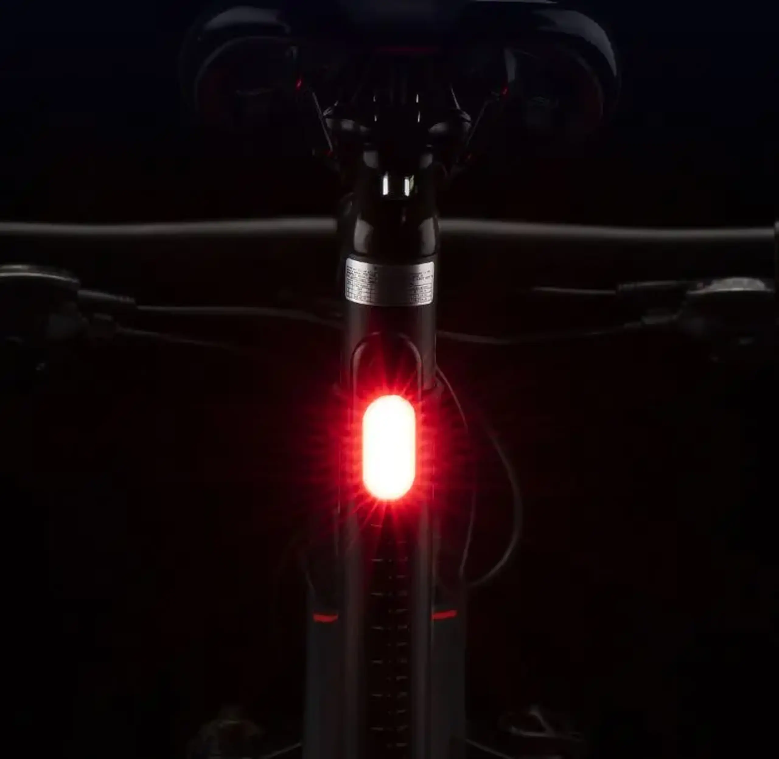 Lanterna spate pentru bicicleta ROCKBROS mini, rosu/alb - PT-6005