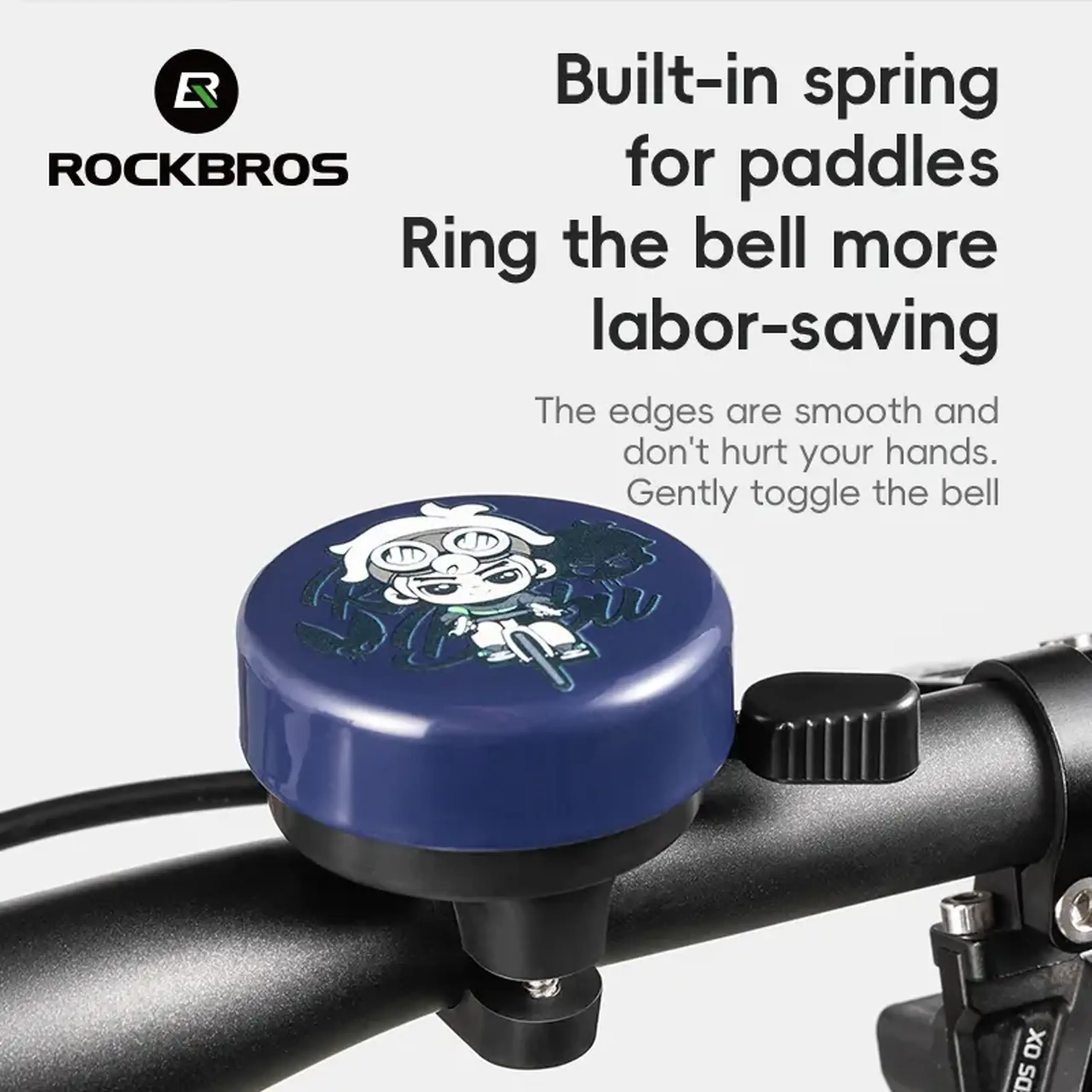Sonerie pentru bicicleta ROCKBROS, pentru copii, print - 340006004