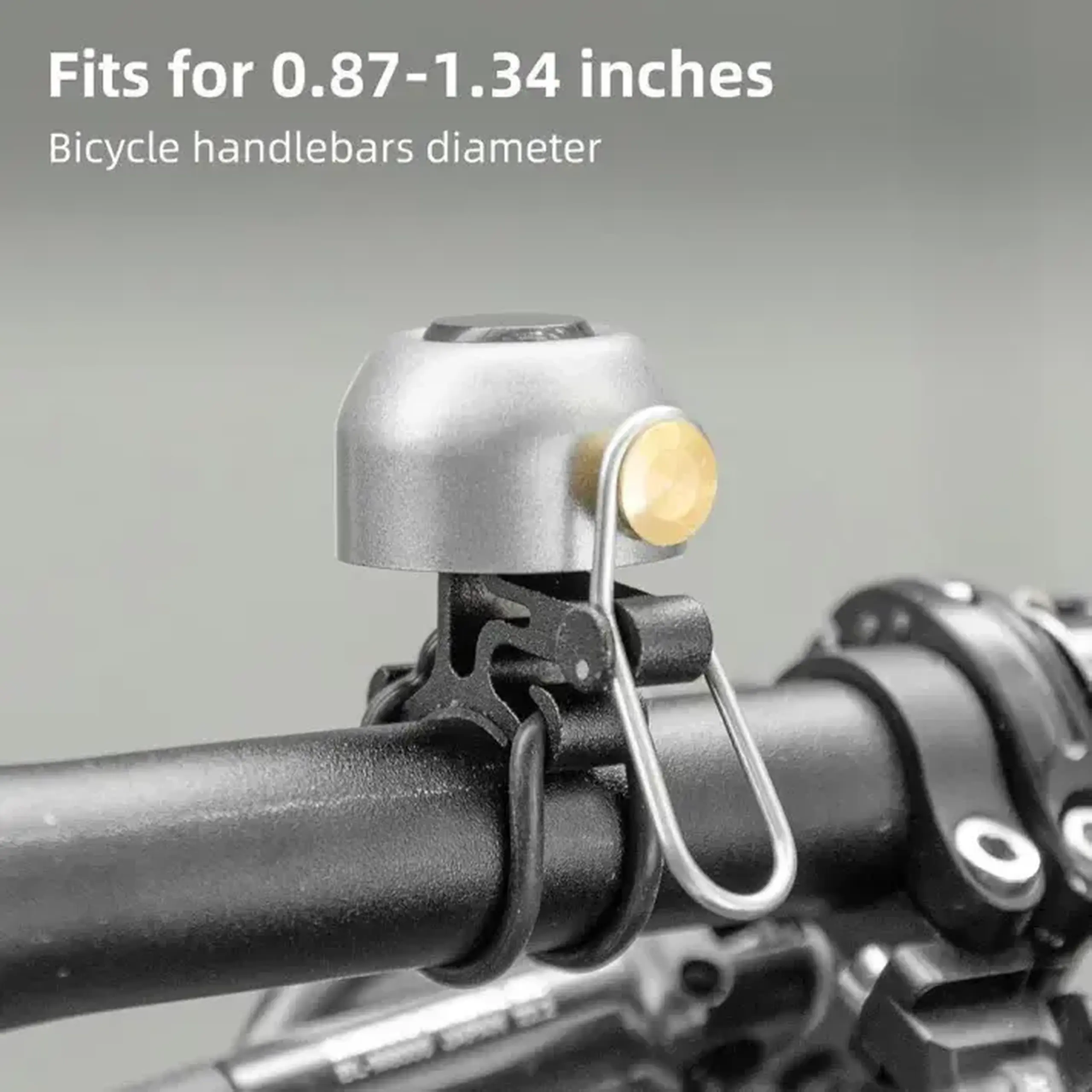 Sonerie pentru bicicleta ROCKBROS 2024-1A, argintiu - 340001002