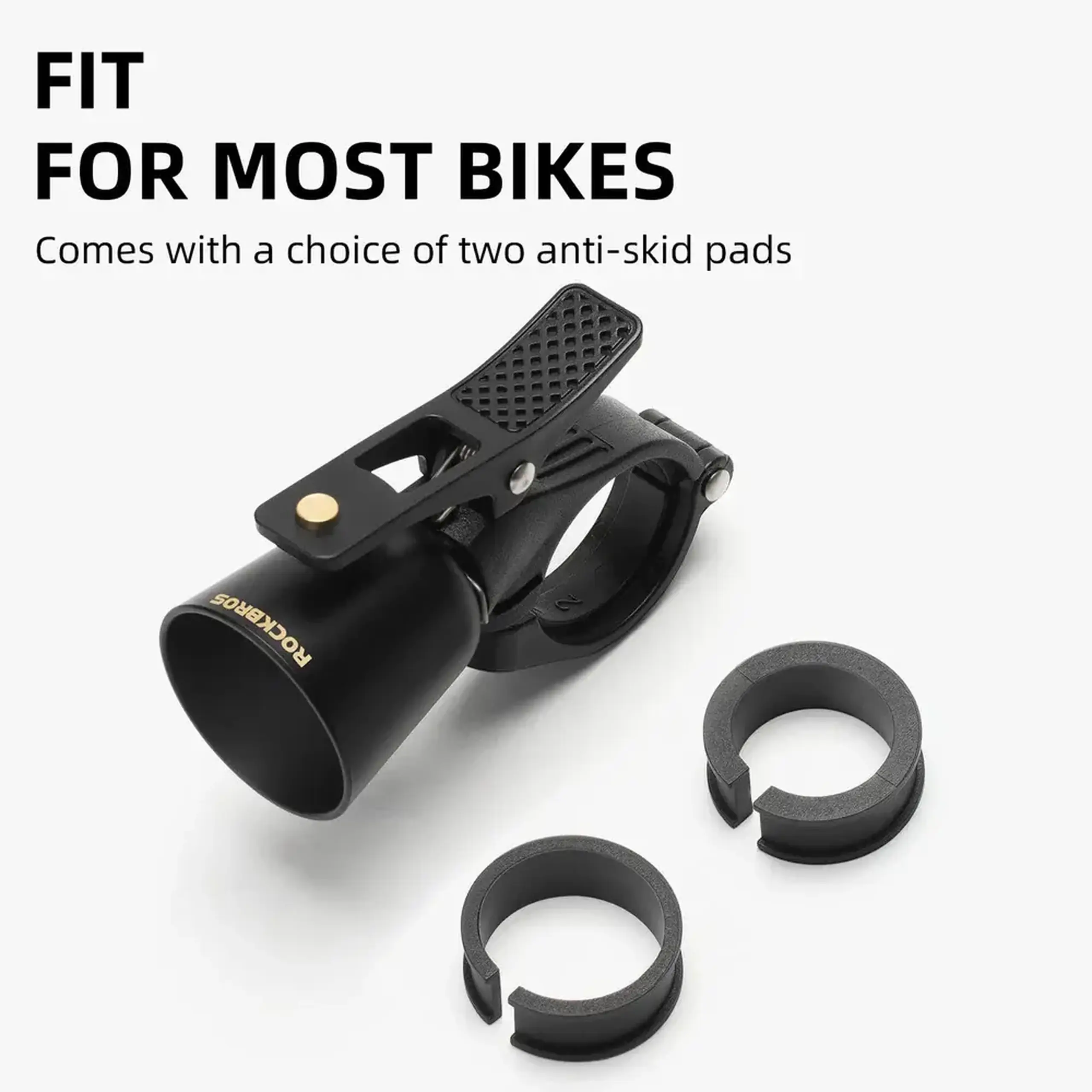 Sonerie pentru bicicleta ROCKBROS 2022-1BA, negru - 34210005001