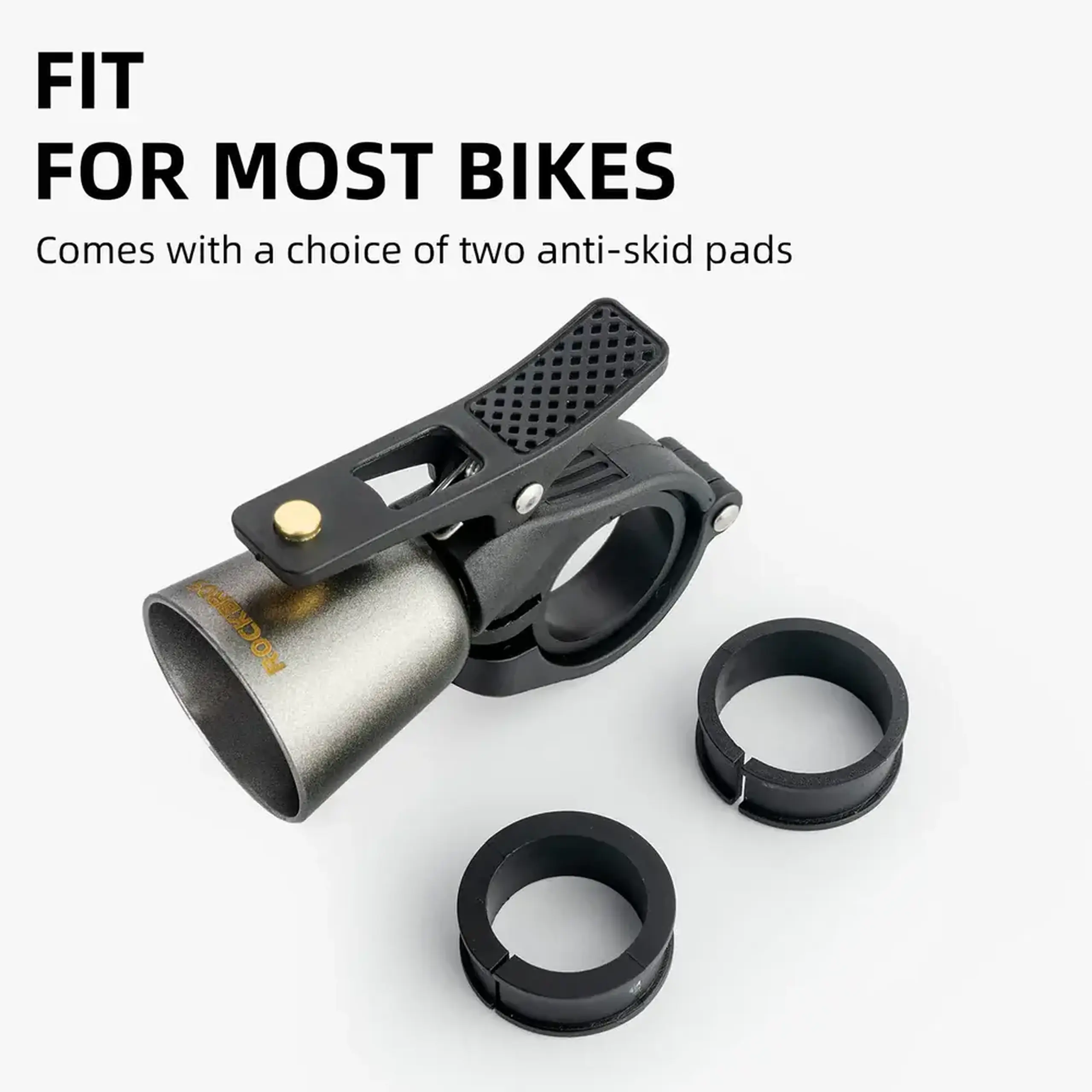 Sonerie pentru bicicleta ROCKBROS 2022-1B, gri - 34210005003
