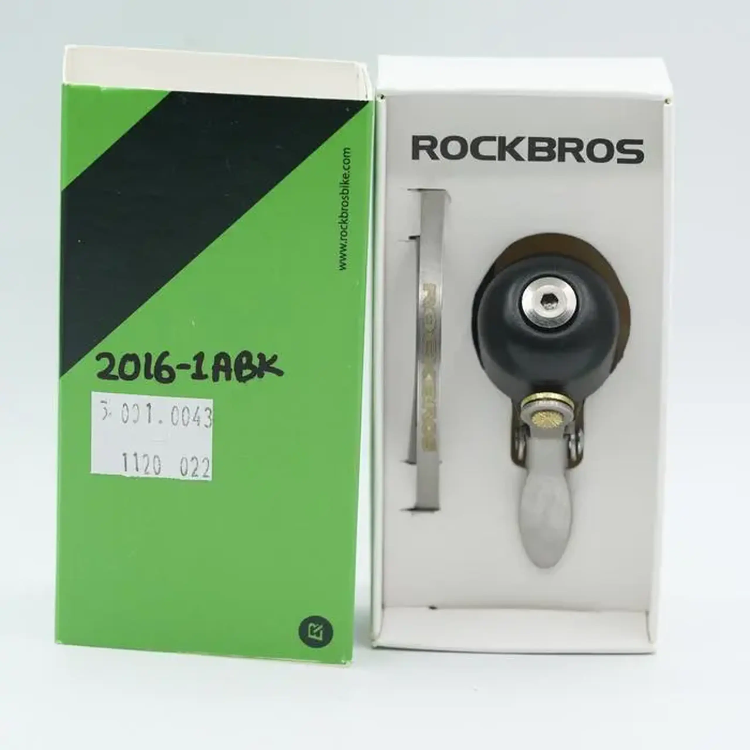 Sonerie pentru bicicleta din Otel Inoxidabil ROCKBROS, negru - 2016-1ABK