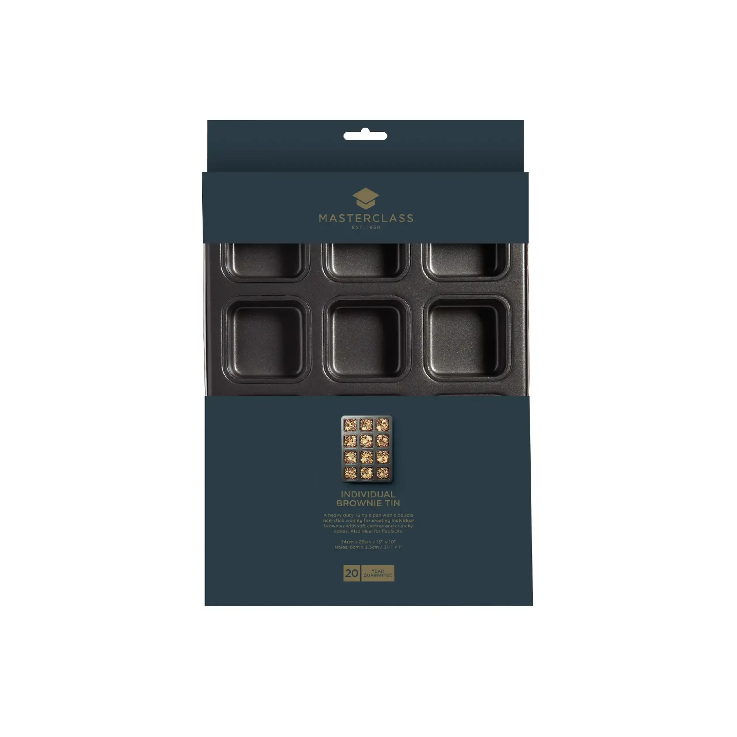 Forma pentru 12 Individual Brownie Non - Stick