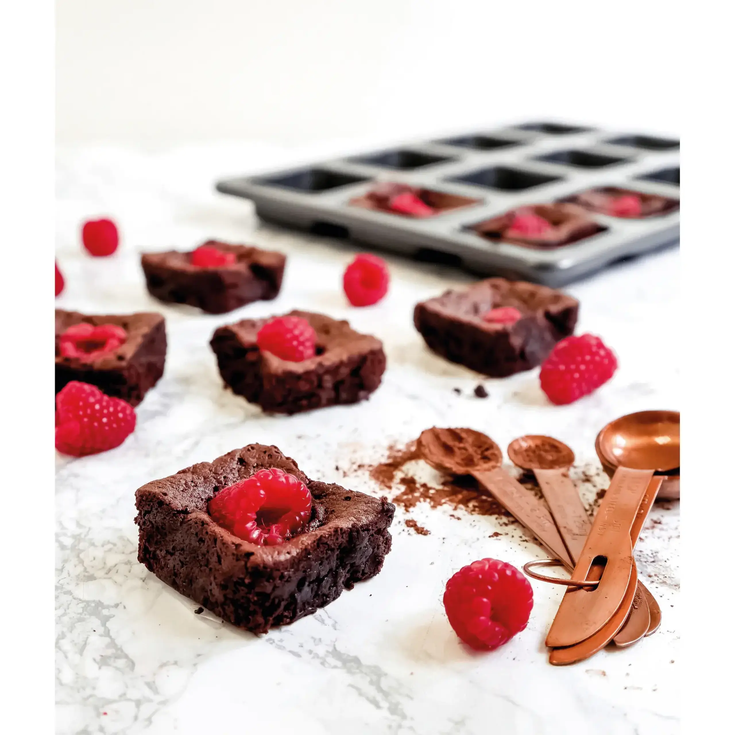 Forma pentru 12 Individual Brownie Non - Stick