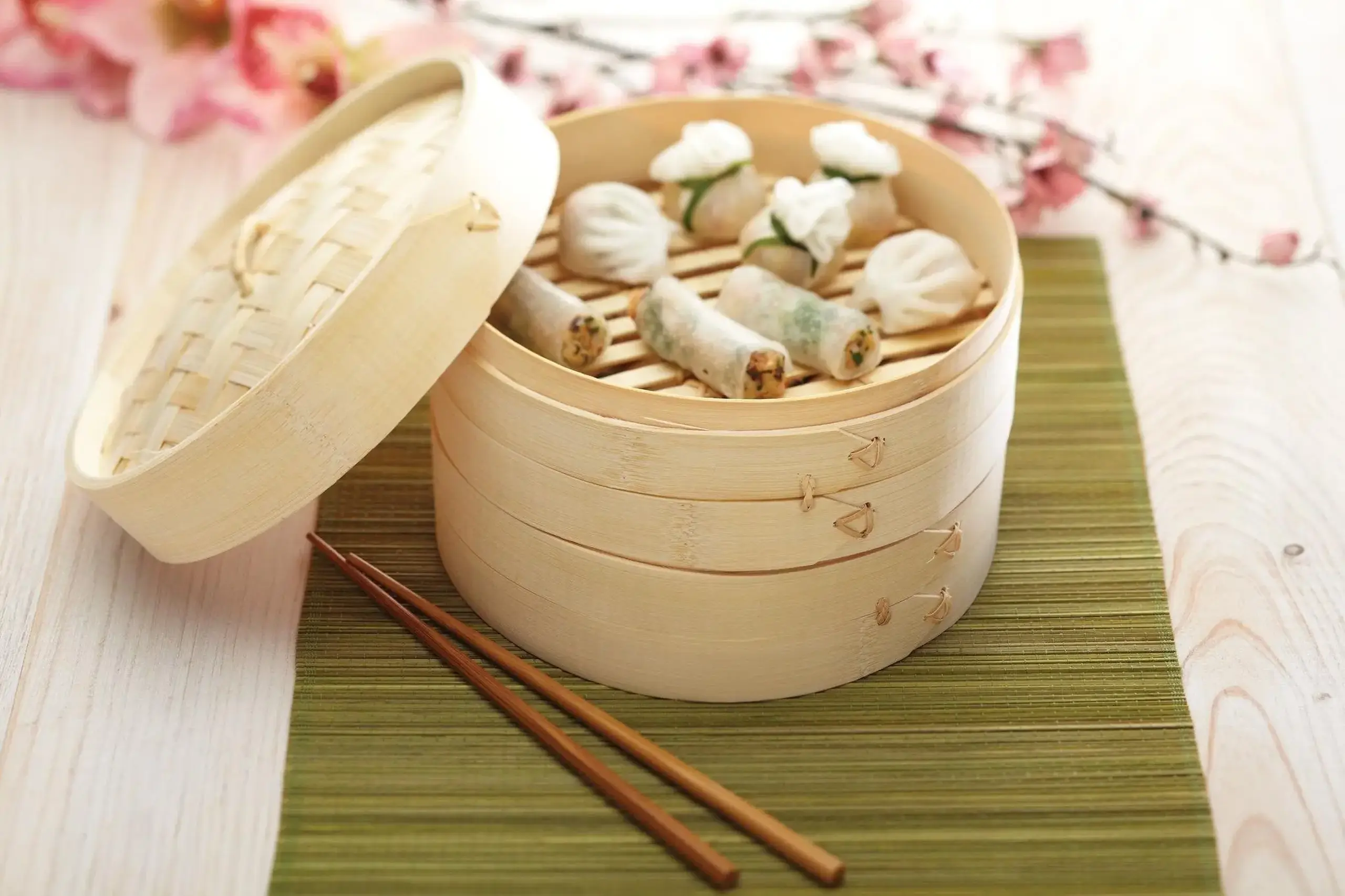 Set pentru gatit la aburi 20 cm World of Flavours