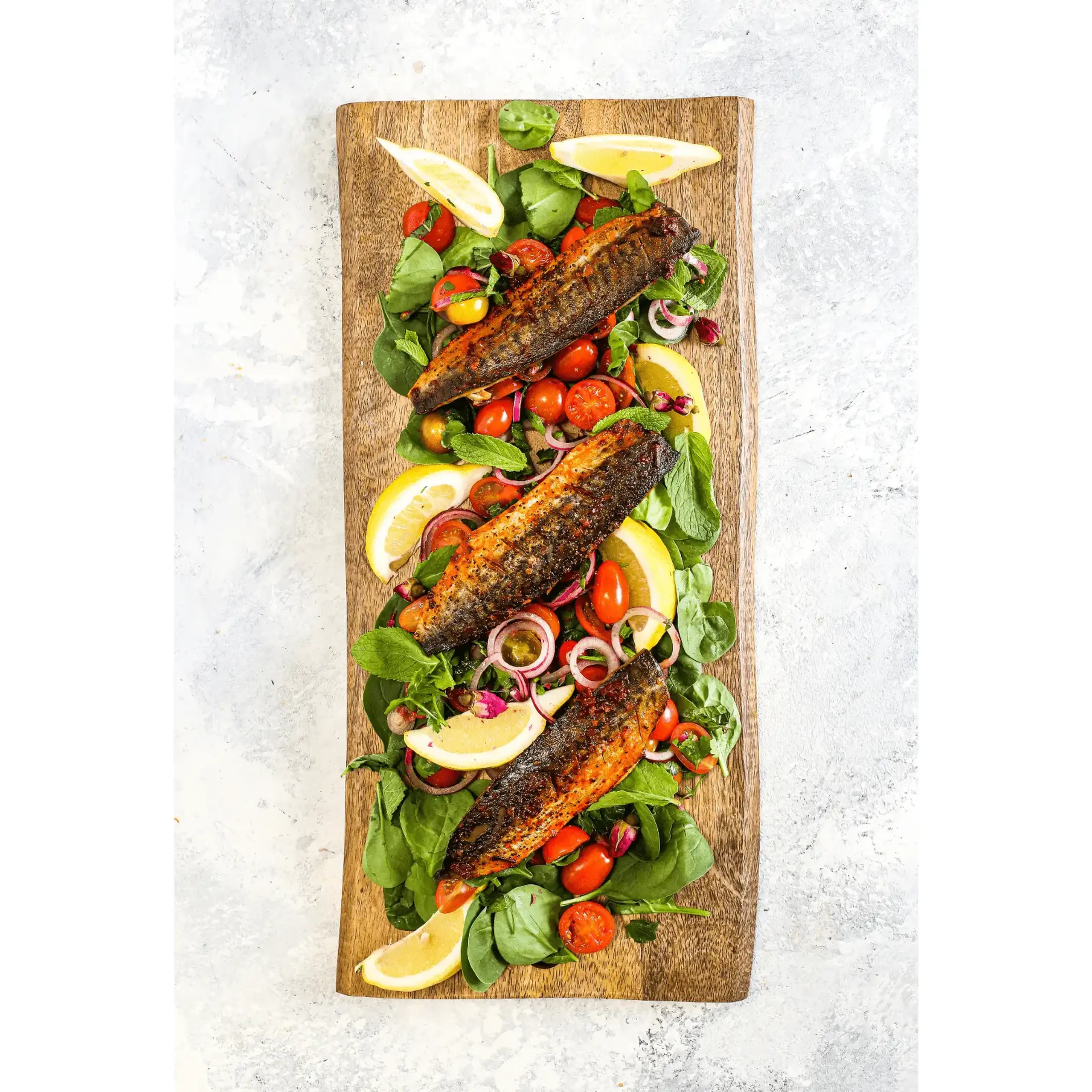 Tocator Gourmet Prep & Serve Lemn mare de Mango Natural