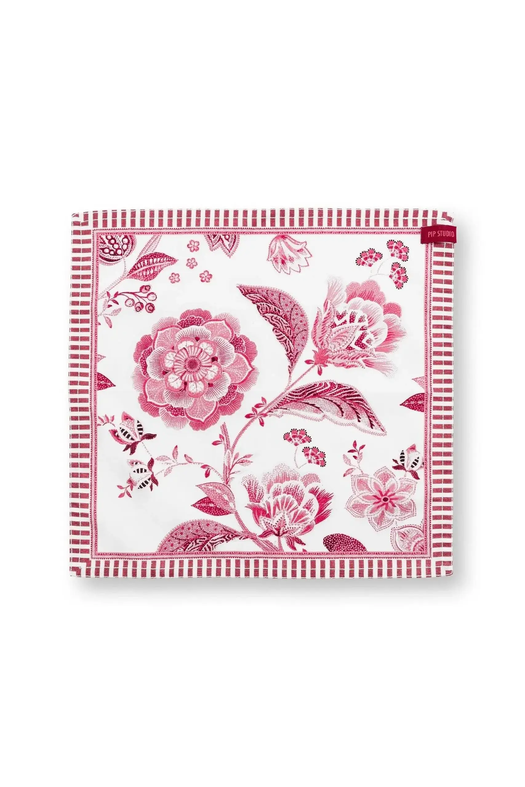 Set 4 servetele 40x40cm Royal Regal Flower rosu