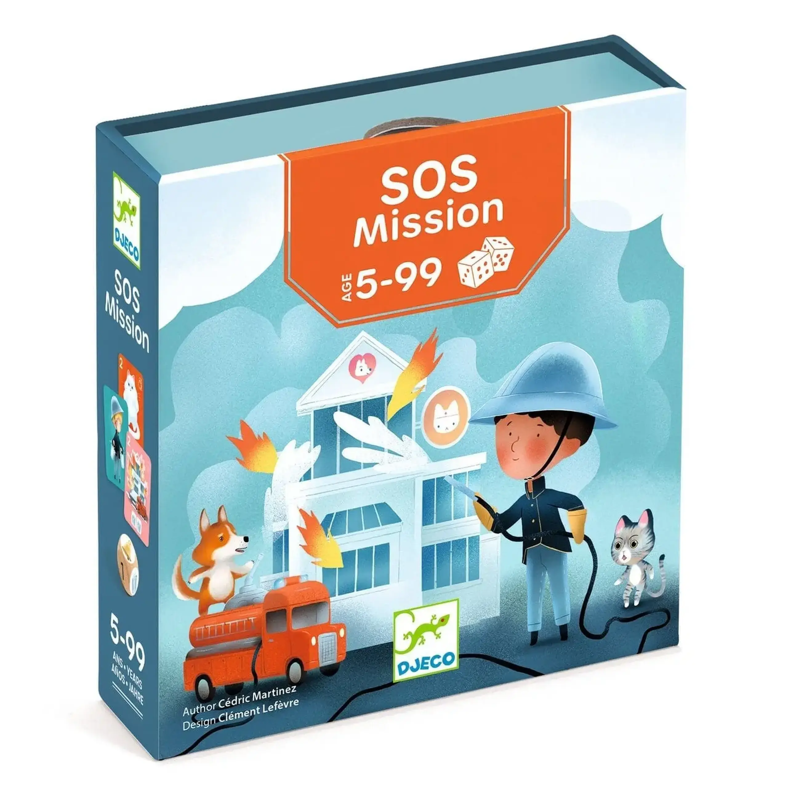 Joc de cărți „Misiunea SOS” — Djeco