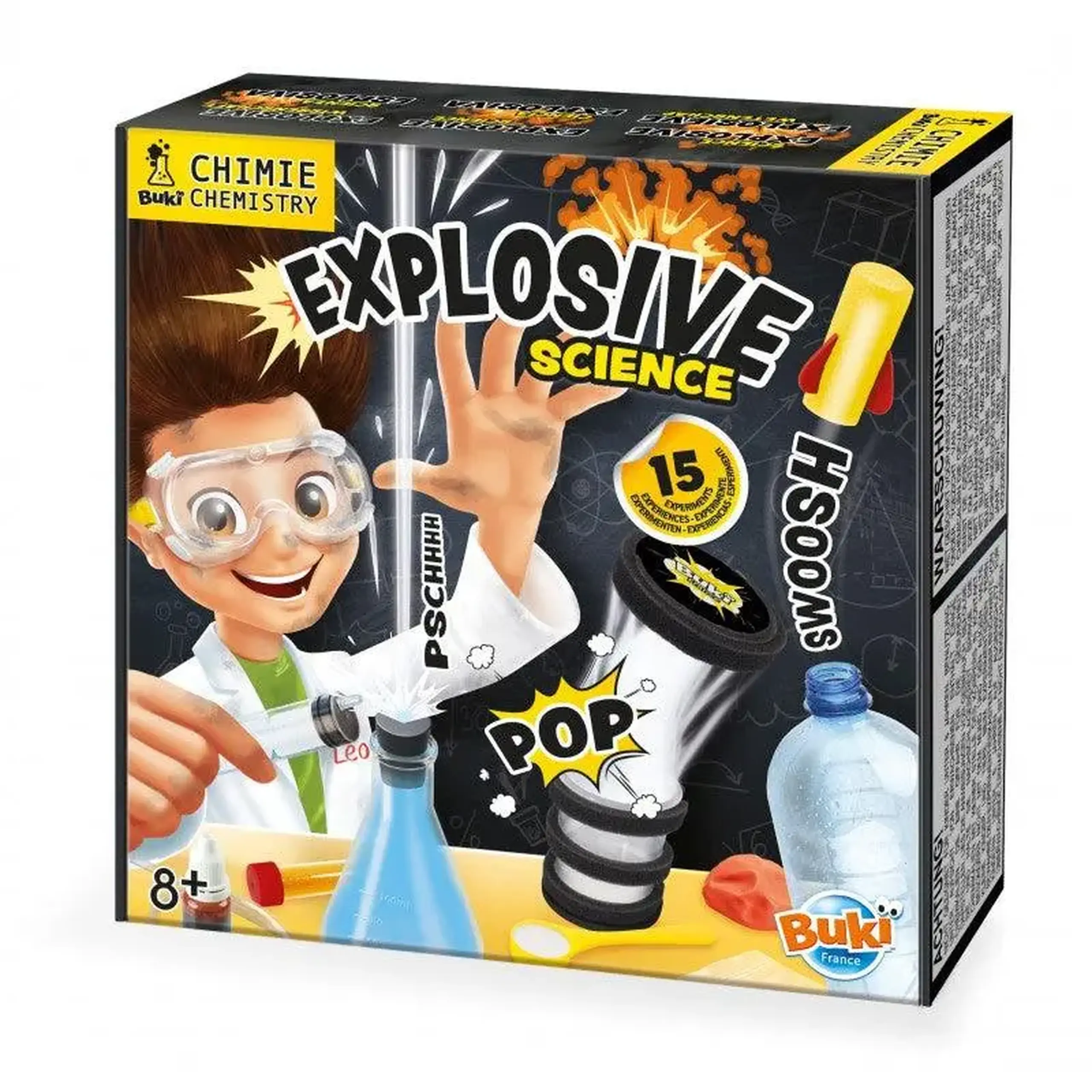 Știință explozivă — 15 experimente Buki