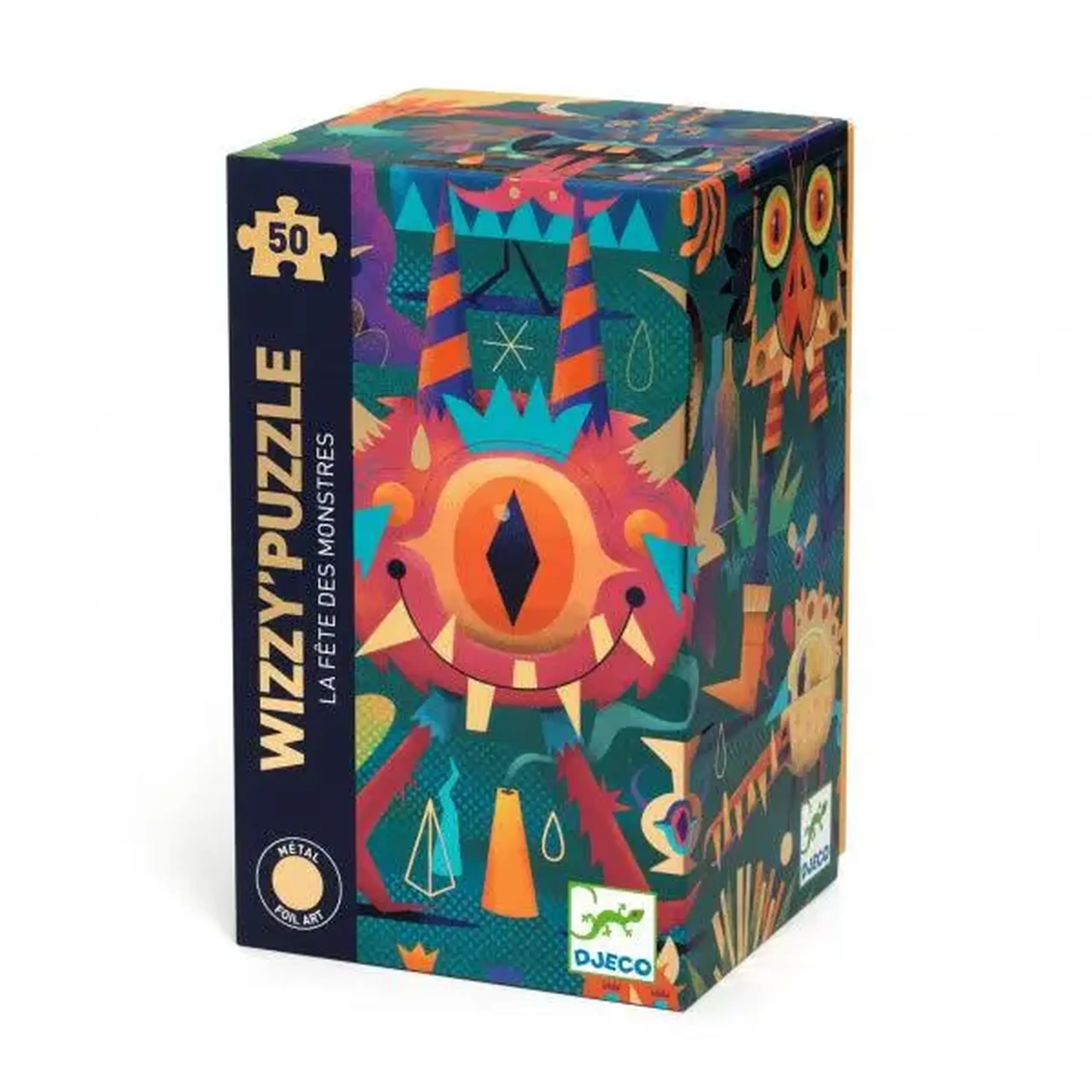 Puzzle Petrecerea monștrilor, 50 de piese — Djeco