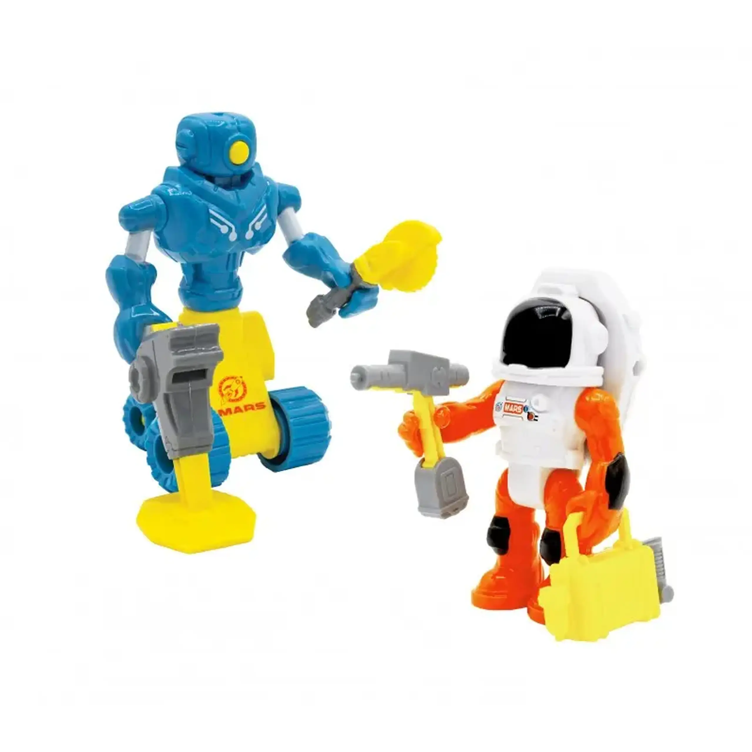 Set de figurine Marte: astronaut și robot — Buki