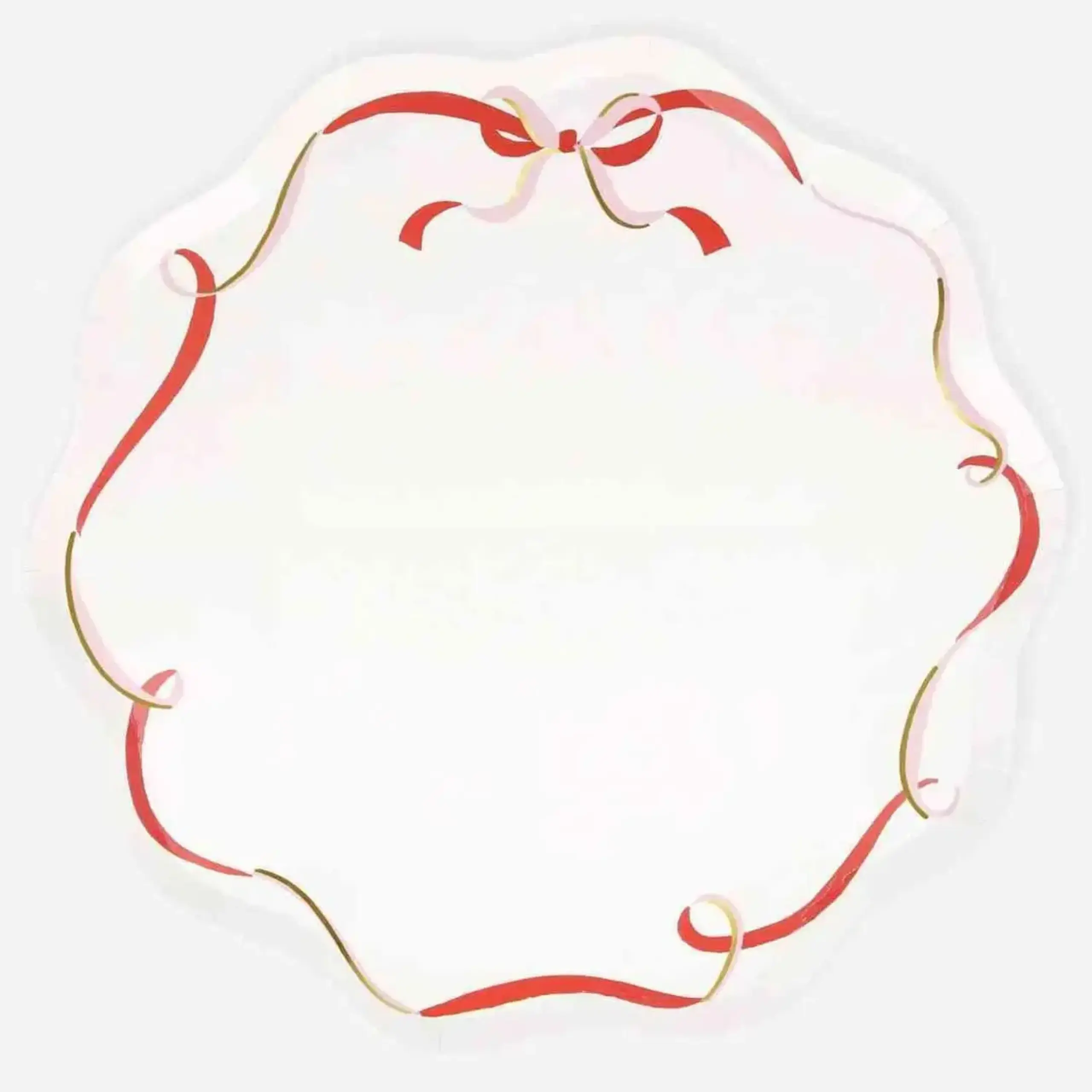 Set 8 farfurii mari Ribbon Bow — Meri Meri