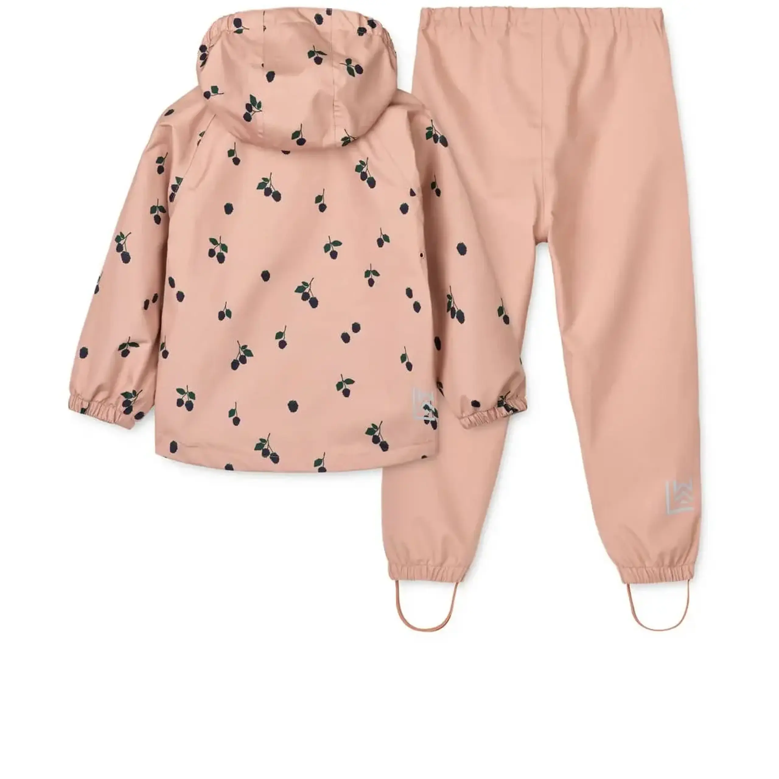 Set de ploaie impermeabil Berry, Pale Tuscany — Liewood - 92 Berry / Pale Tuscany