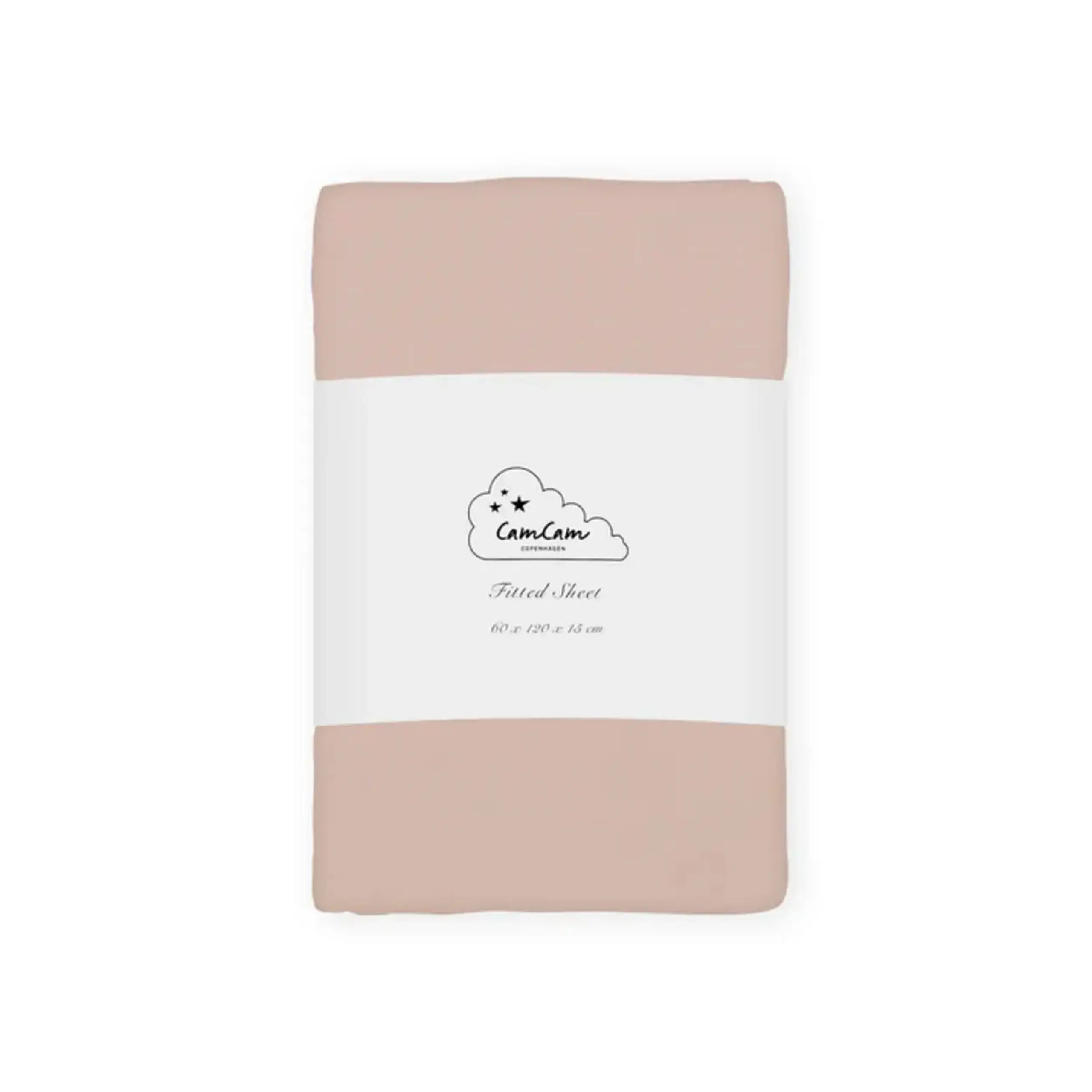 Cearșaf cu elastic, 90 × 200 × 15 cm — Cam Cam Copenhagen - Praline