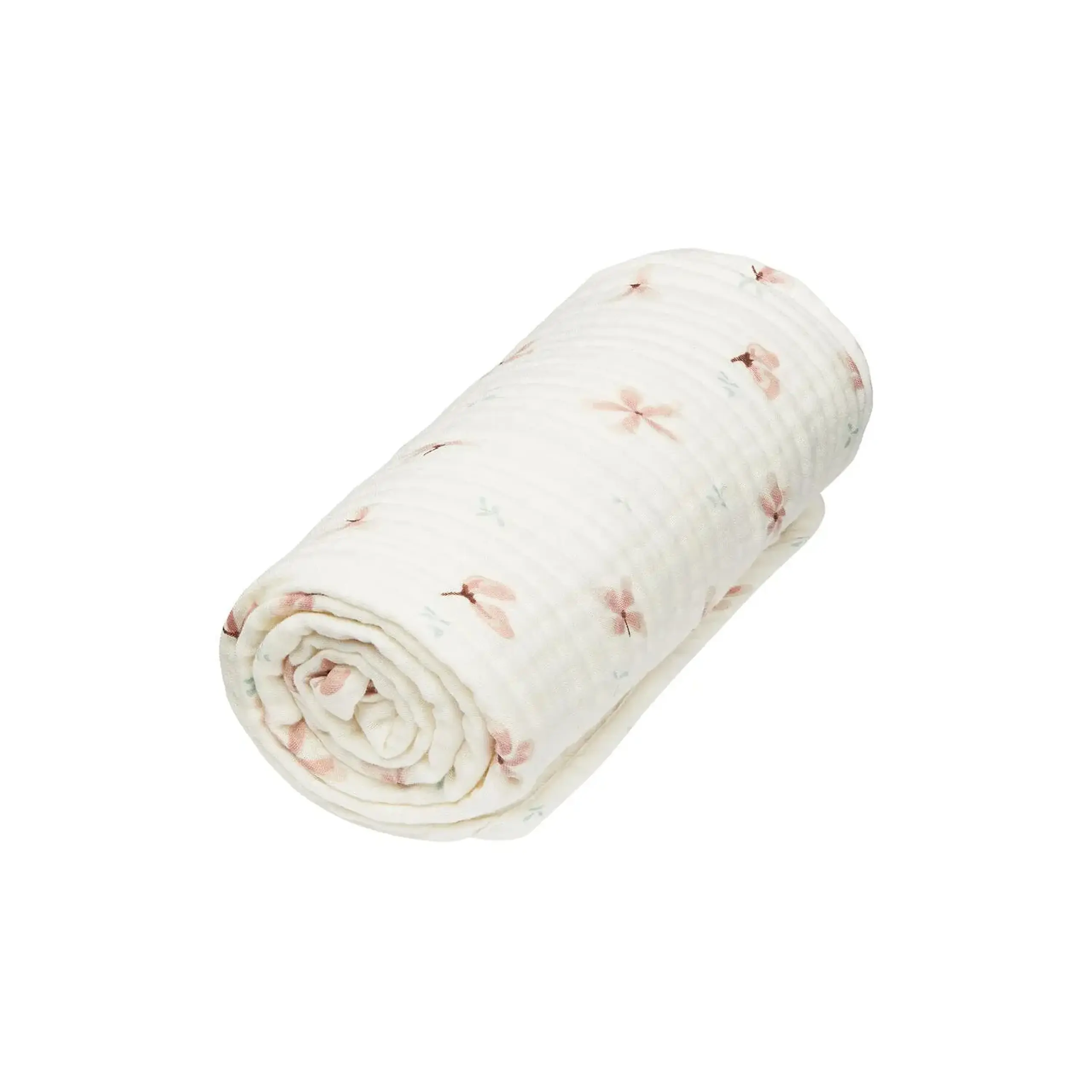 Păturică din muselină pentru bebeluși — Cam Cam Copenhagen - Windflower Creme