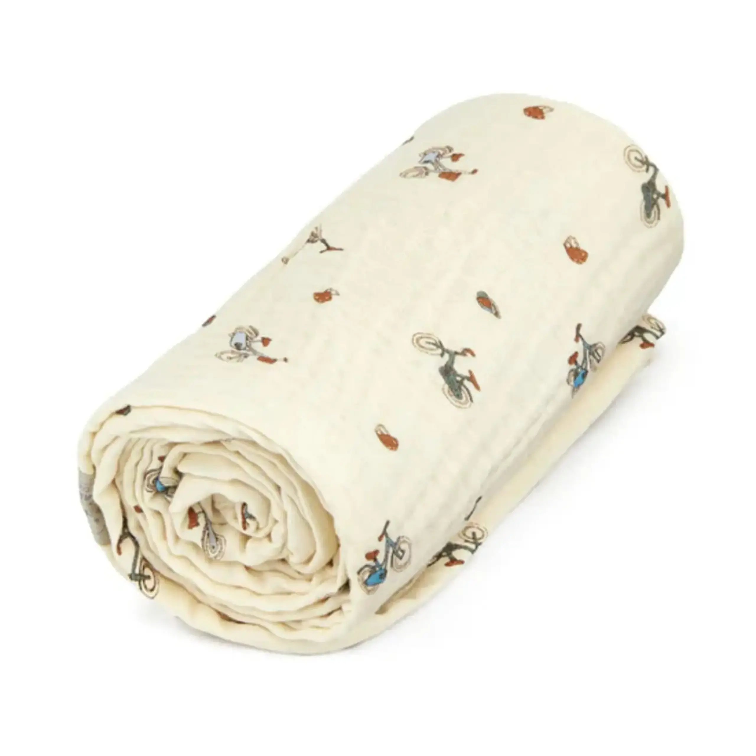 Păturică din muselină pentru bebeluși — Cam Cam Copenhagen - Windflower Creme
