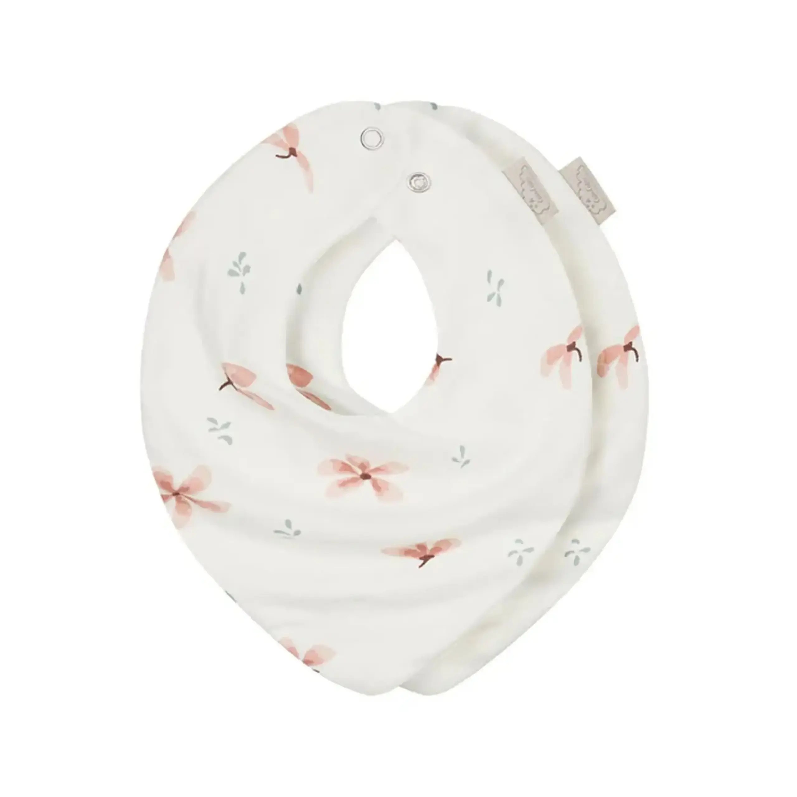 Set de 2 bavete bandană GOTS — Cam Cam Copenhagen - Windflower Creme