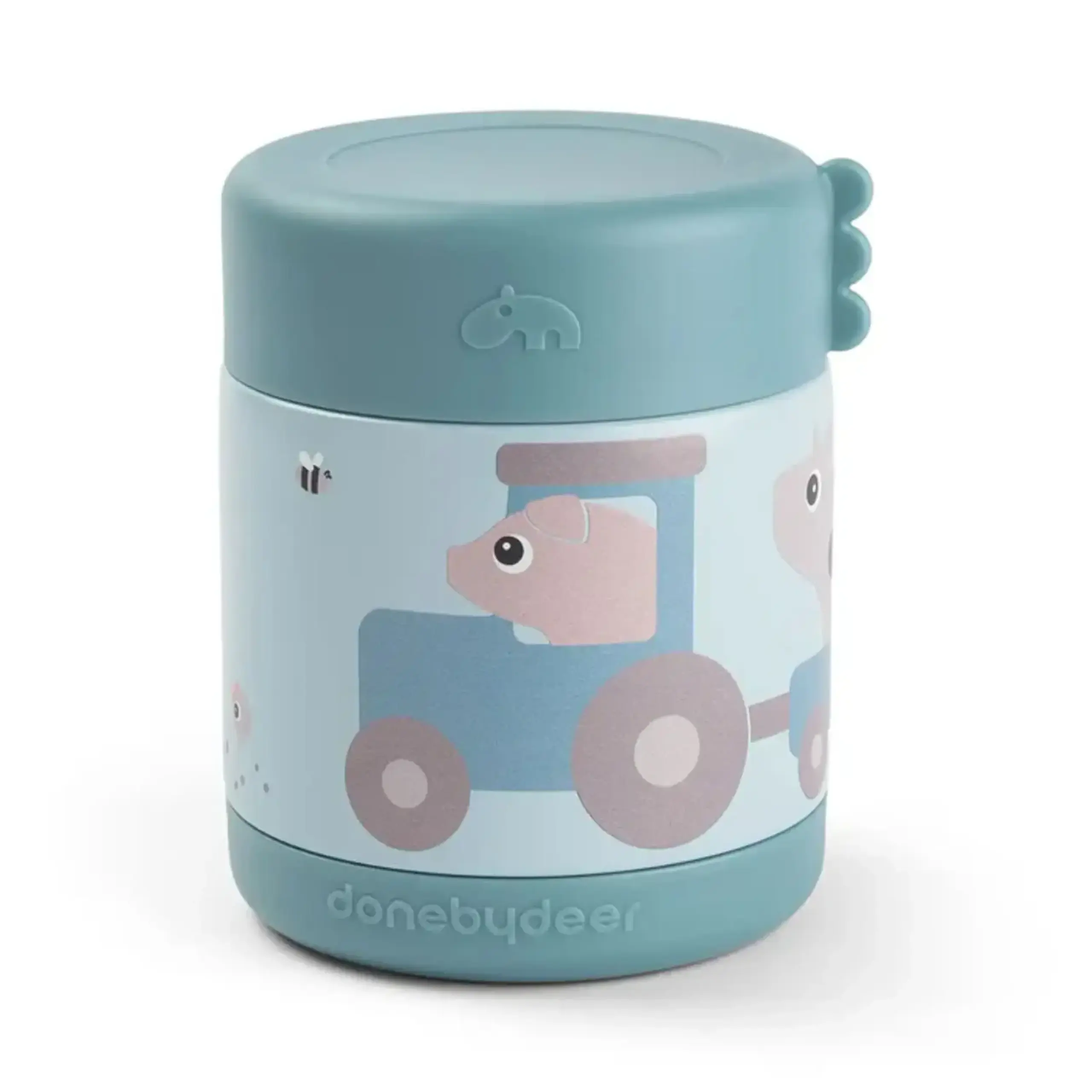 Recipient termoizolant Tiny Farm, 300 ml — Done by Deer - Blue 300 ml