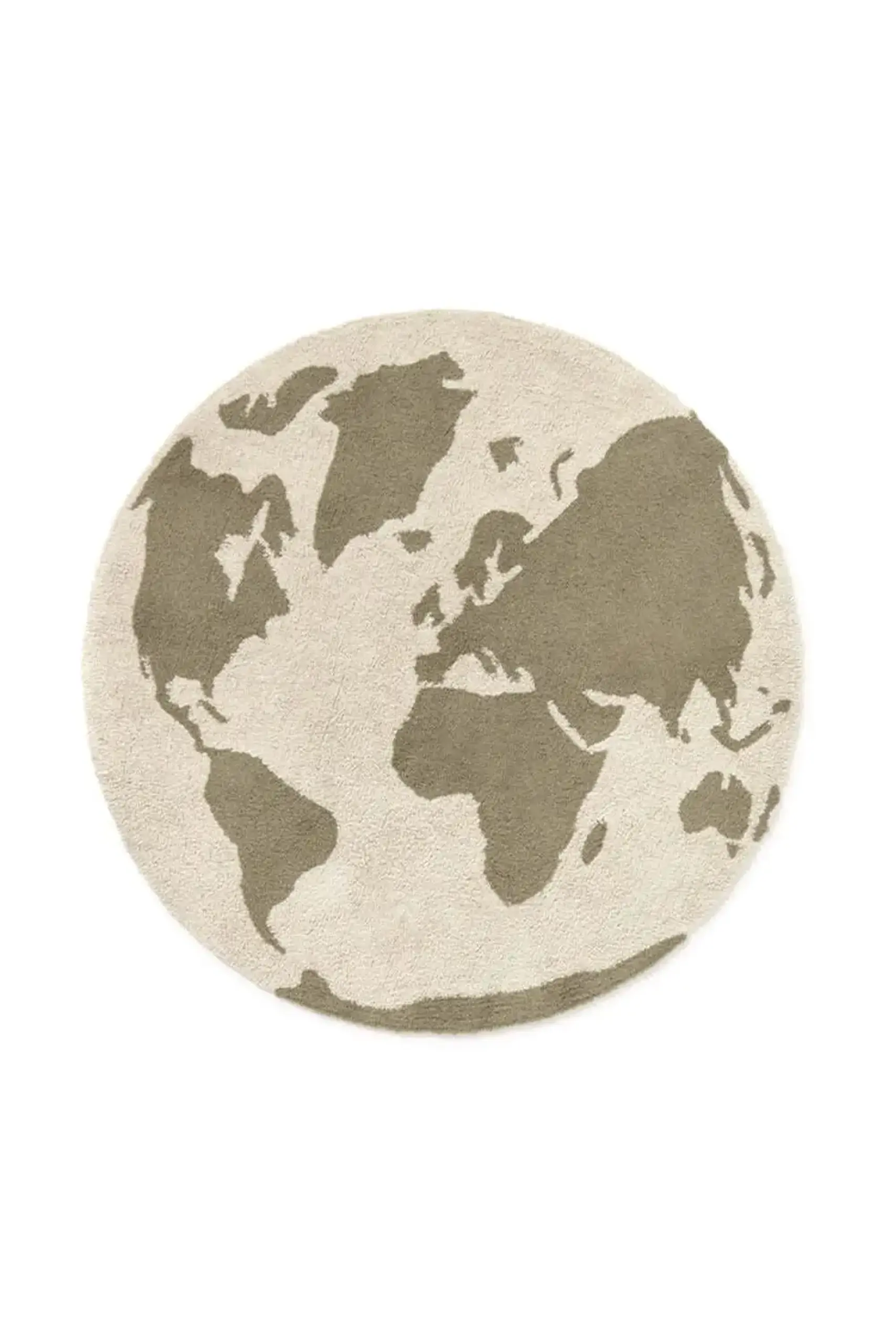 Covor lavabil Rugcycled World Map — Lorena Canals