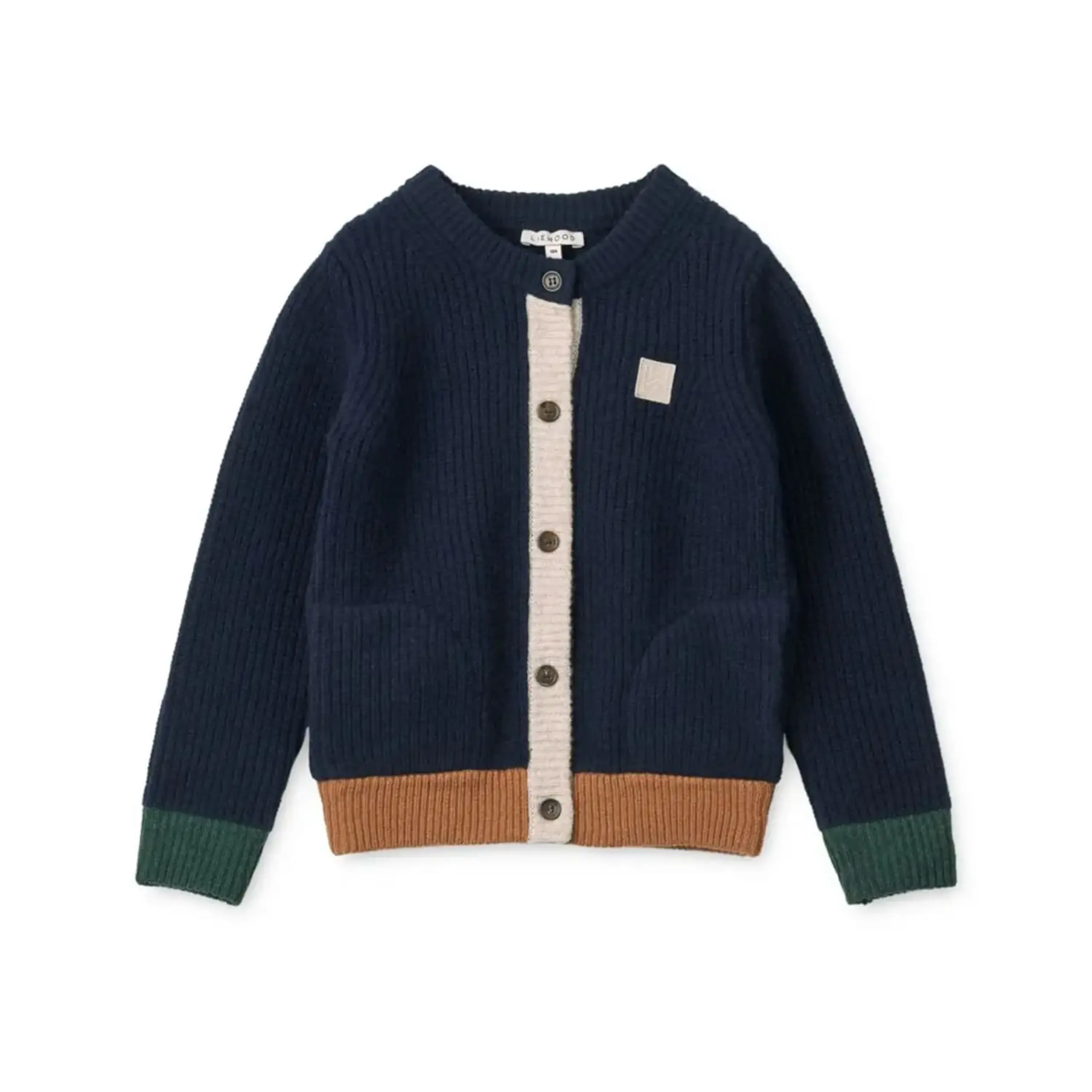 Cardigan tricotat bleumarin — Liewood - 98/104