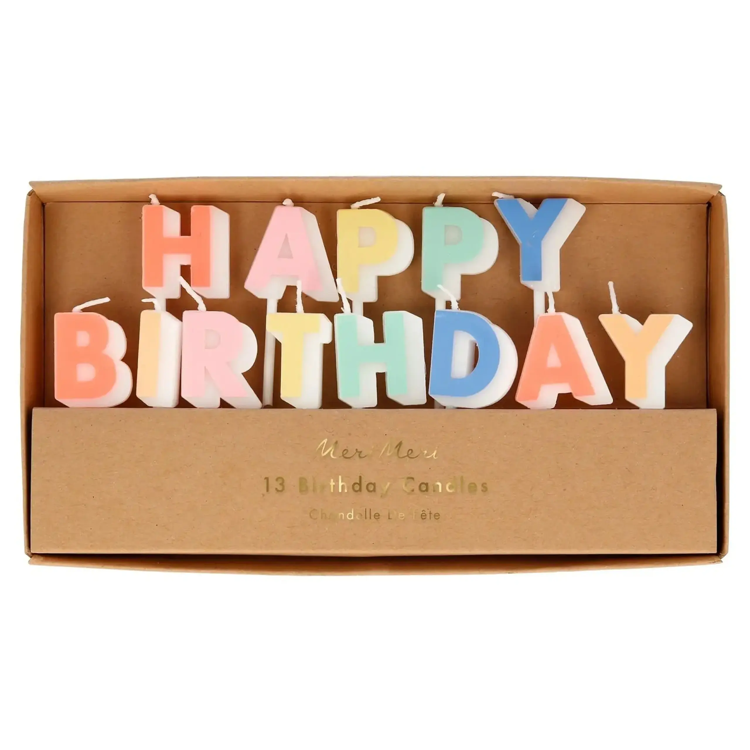 Set de lumânări „Happy Birthday” — Meri Meri