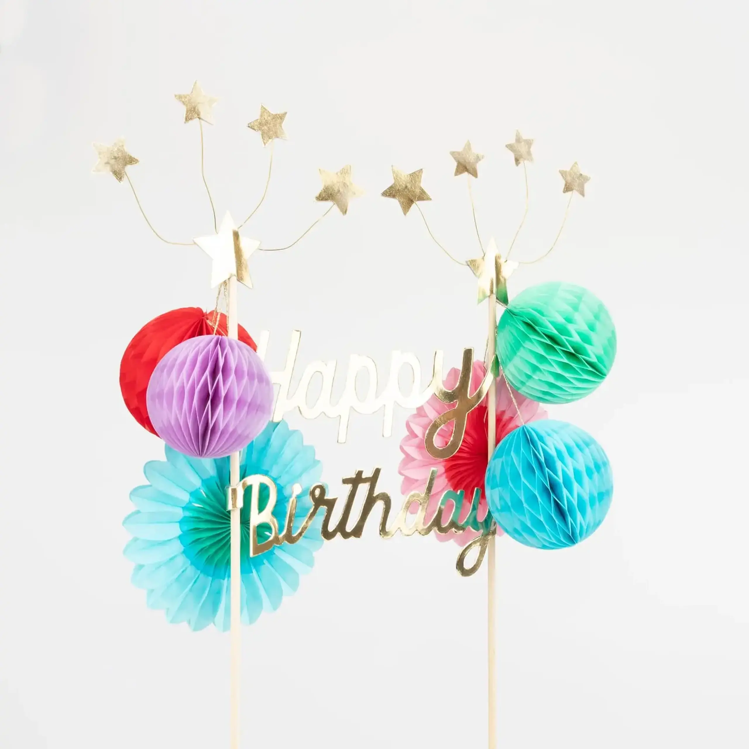 Topper pentru tort „Happy Birthday” — Meri Meri