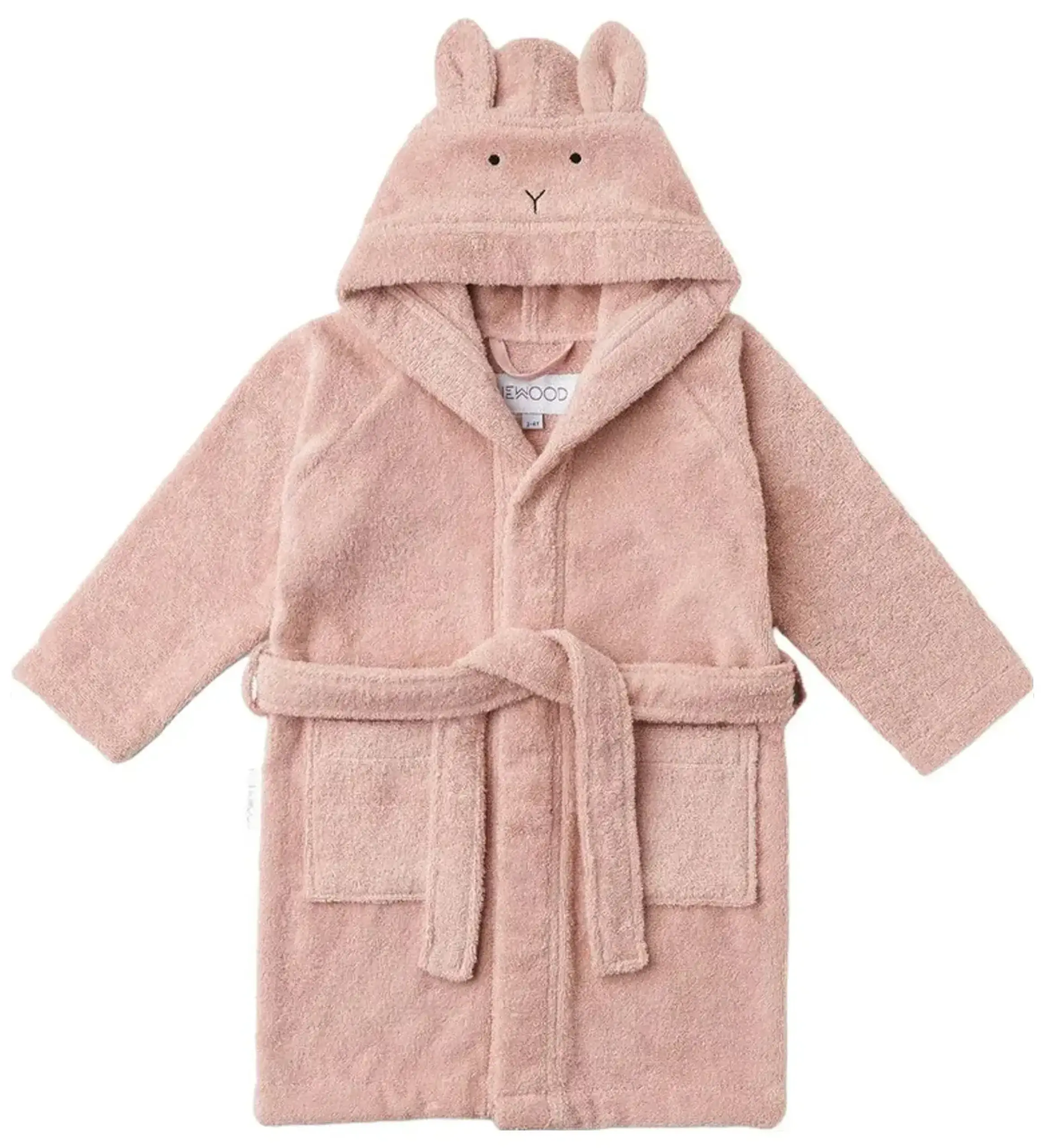 Halat de baie Lily Rabbit, Rose — Liewood - 1/2